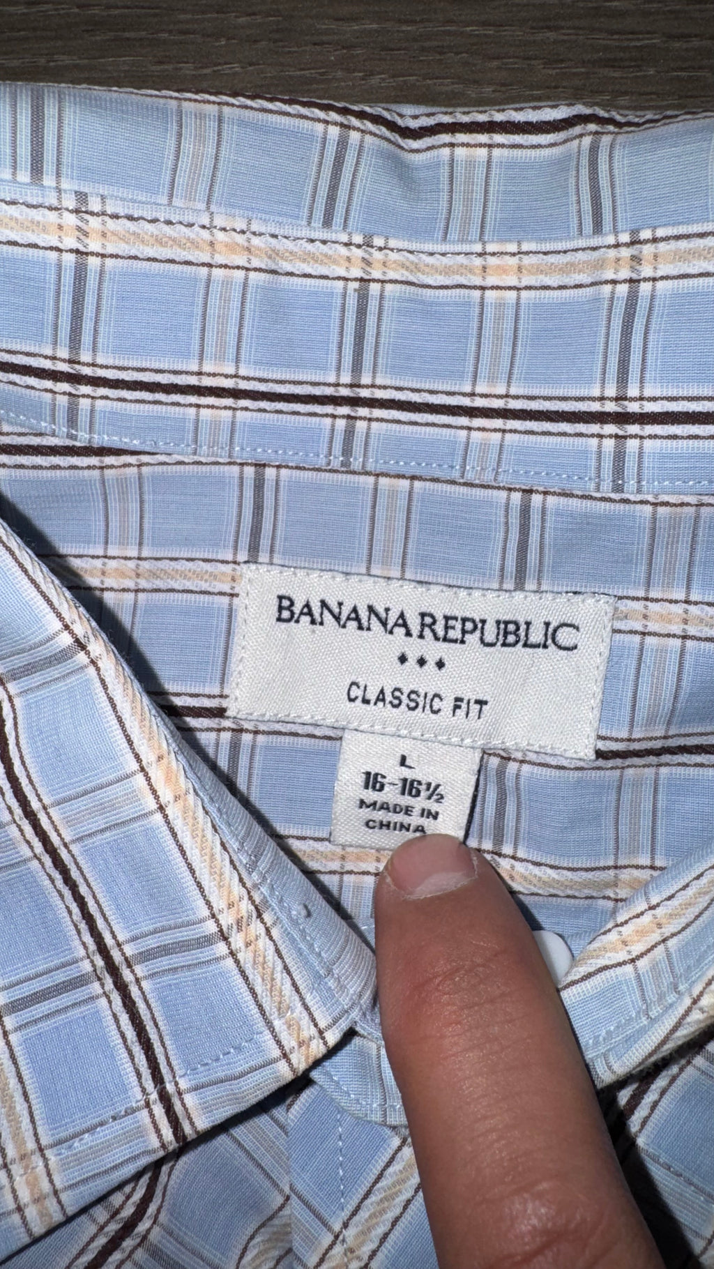 CAMISA BANANA REPUBLIC