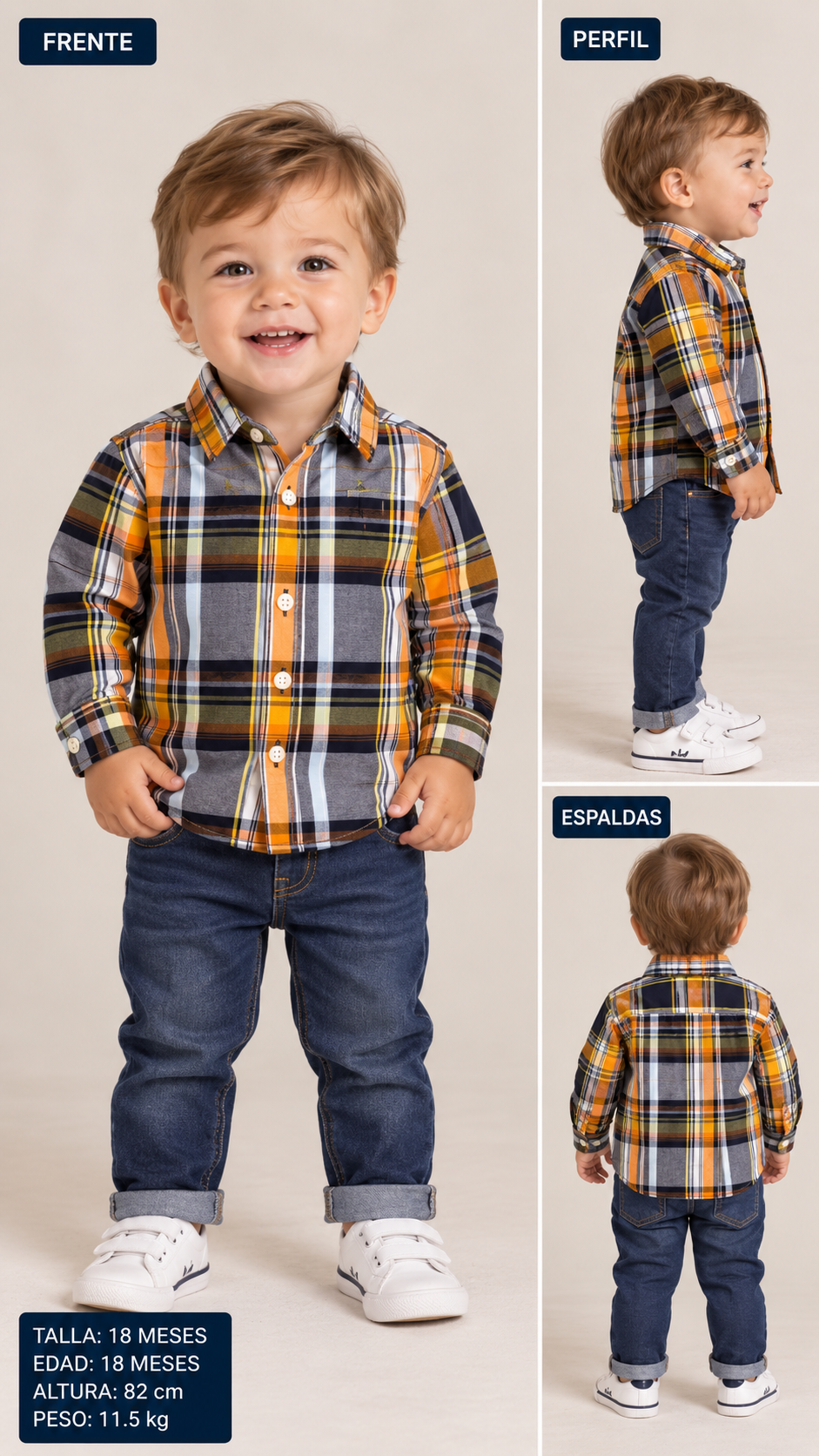 CAMISA NIÑO NÁUTICA