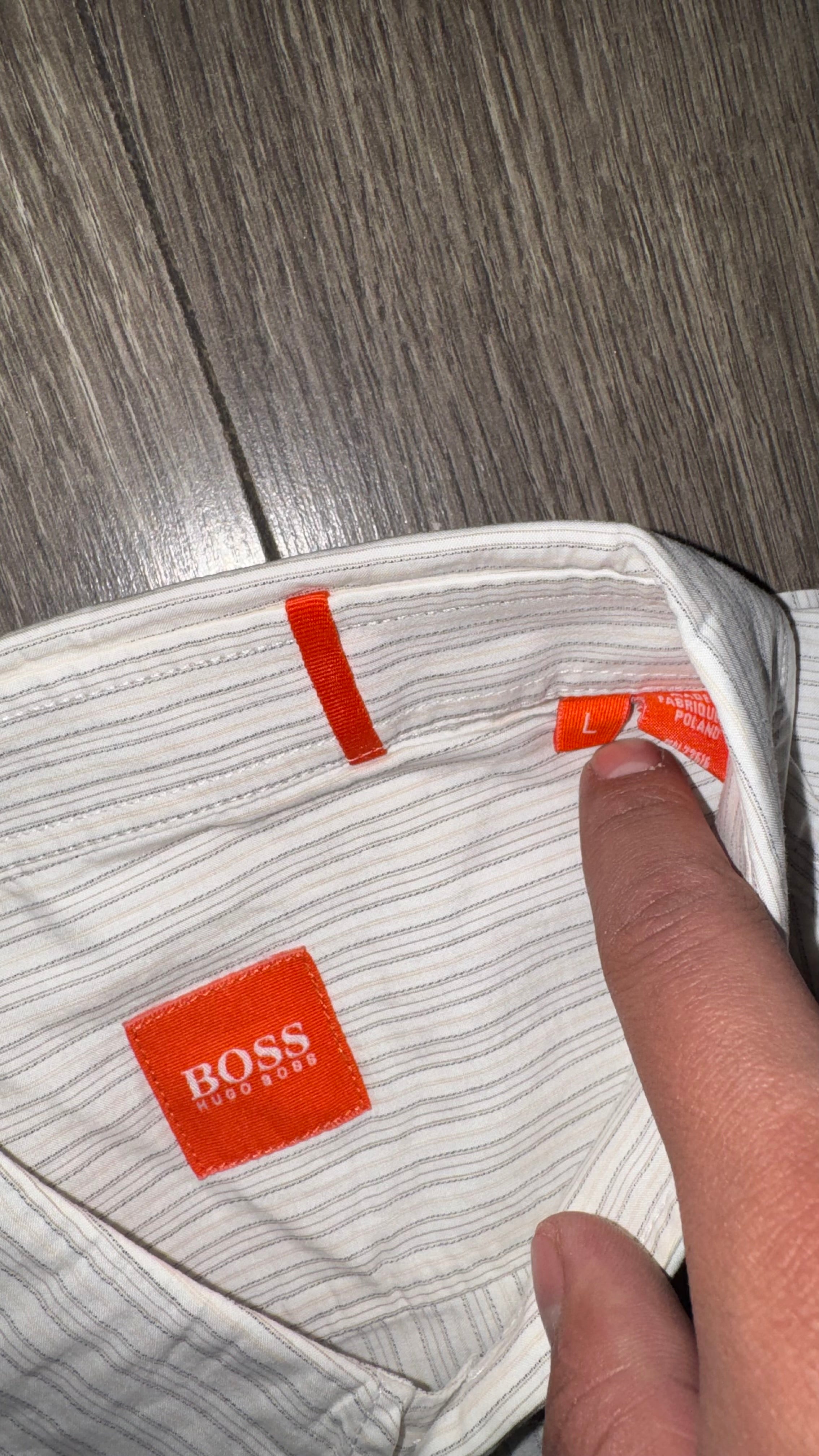 CAMISA HUGO BOSS