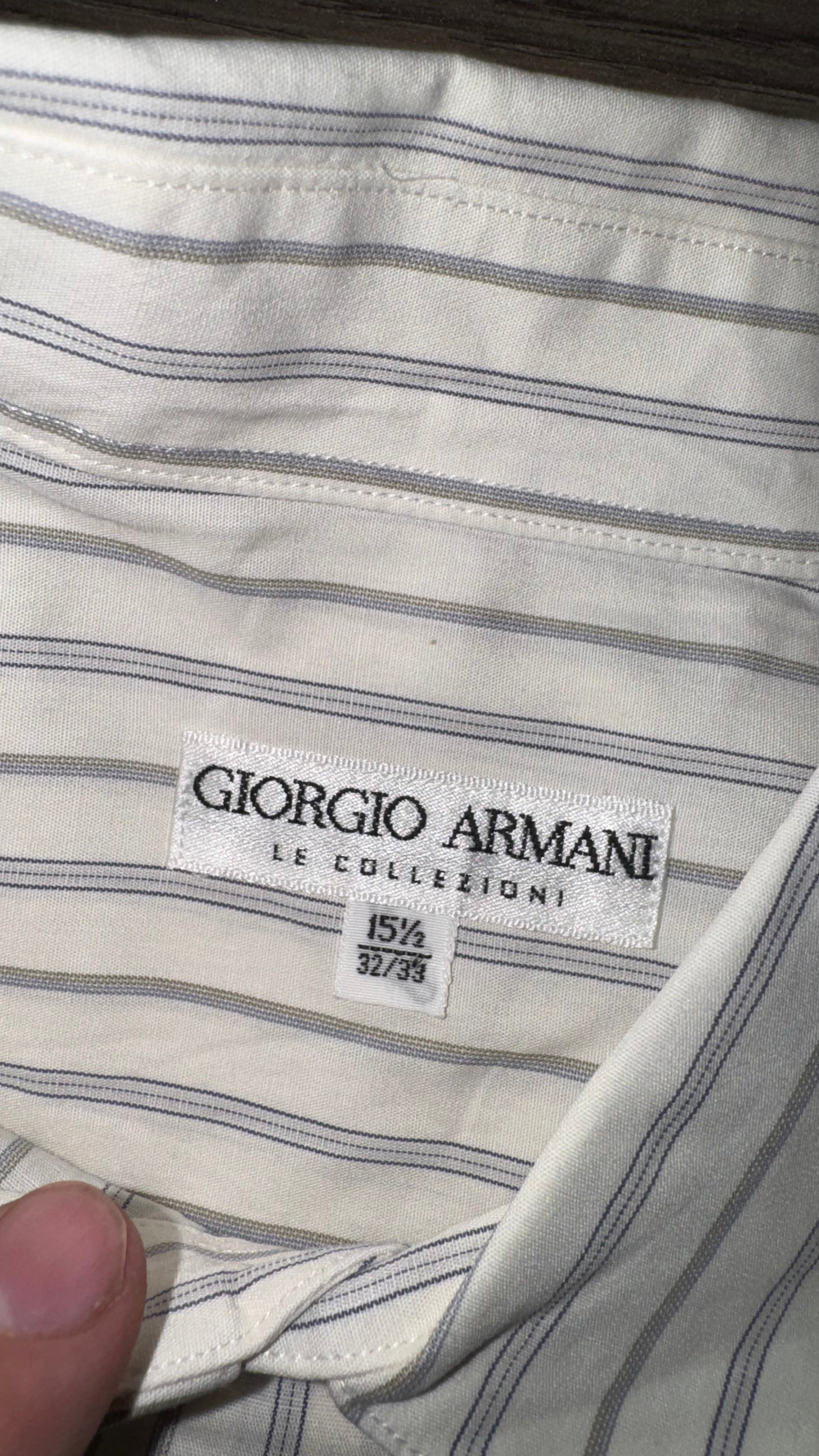 CAMISA GIORGIO ARMANI