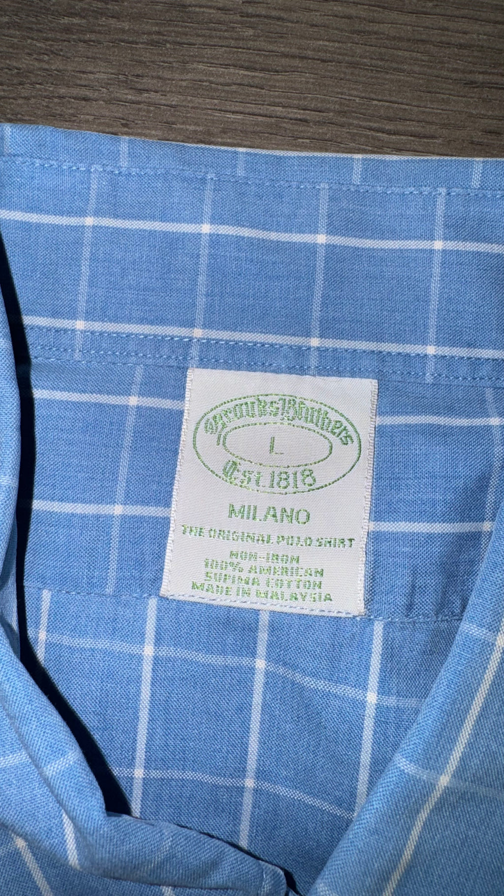 CAMISA BROOKS BROTHERS