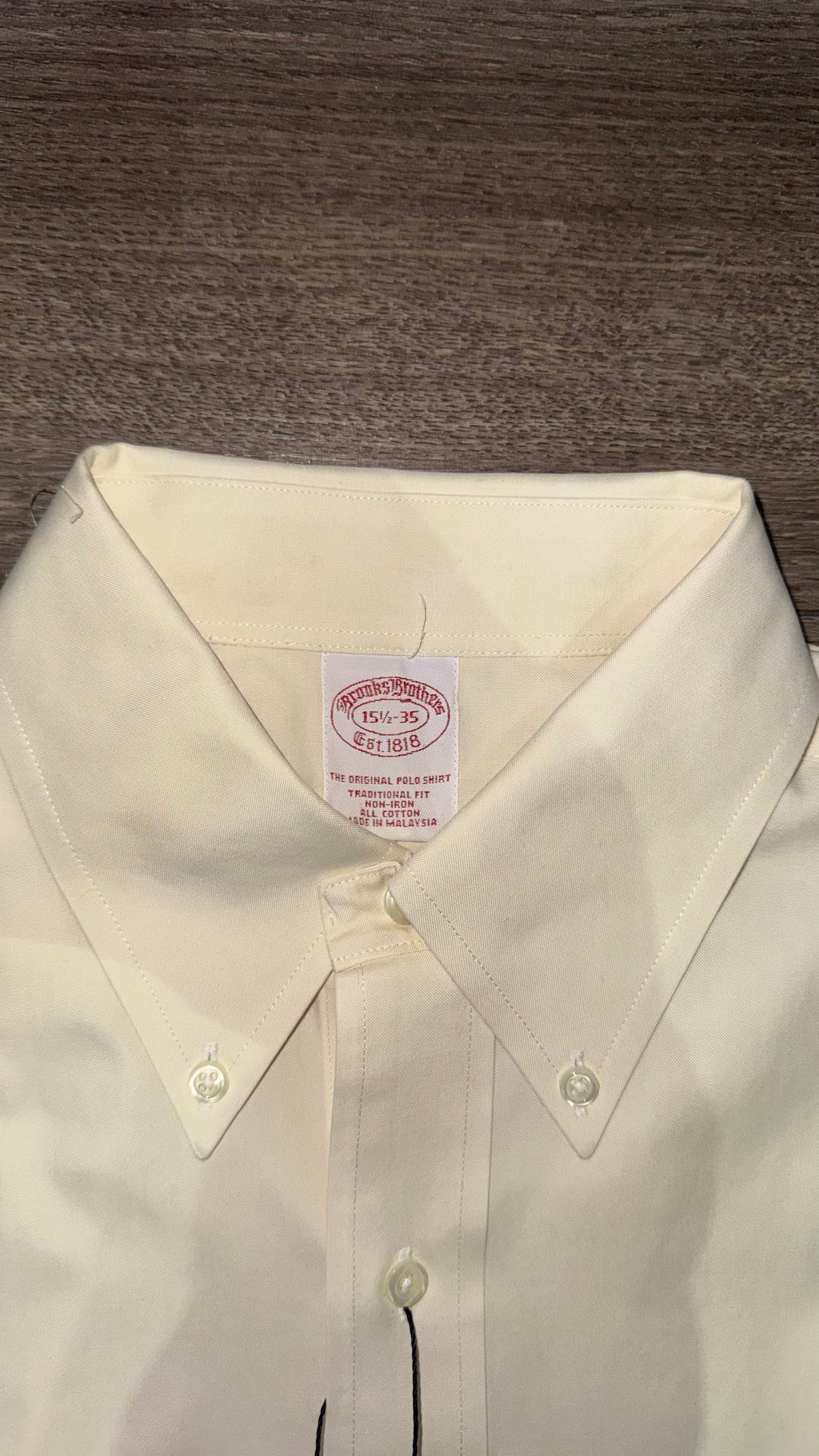 CAMISA BROOKS BROTHERS