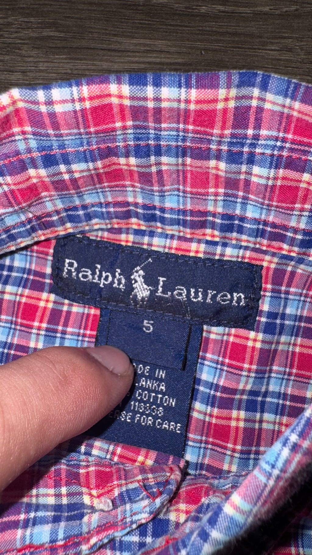 CAMISA RALPH LAUREN