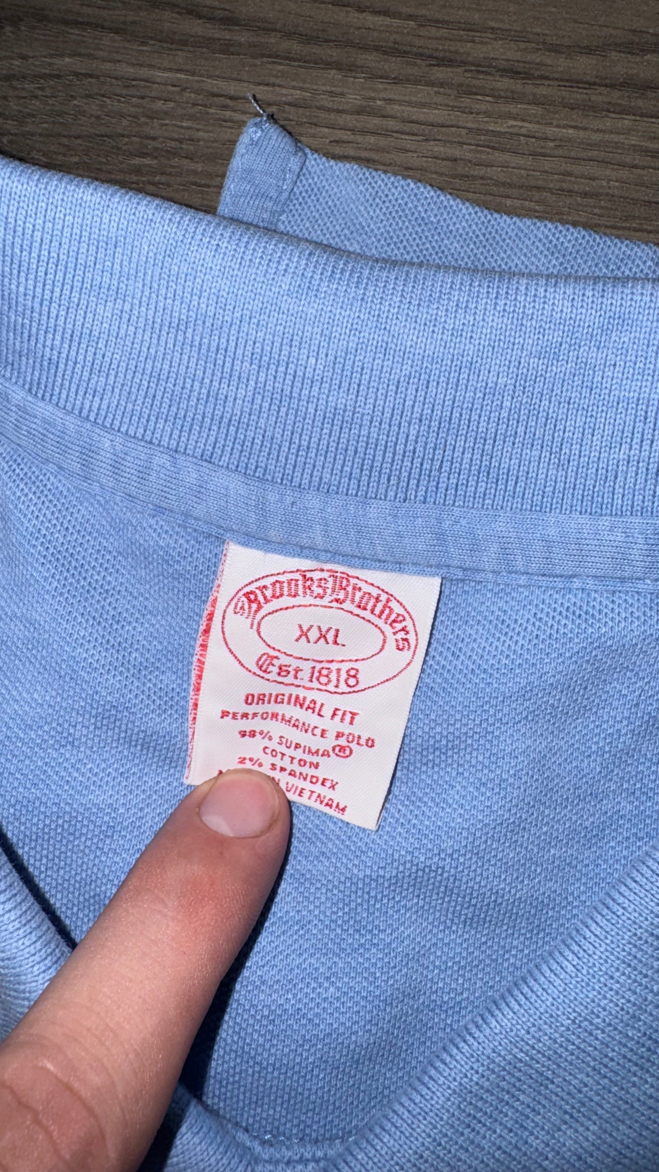 PLAYERA BROOKS BROTHERS