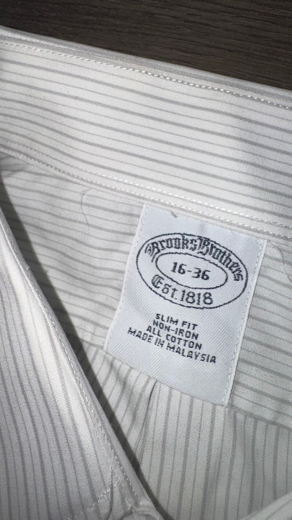 CAMISA BROOKS BROTHERS
