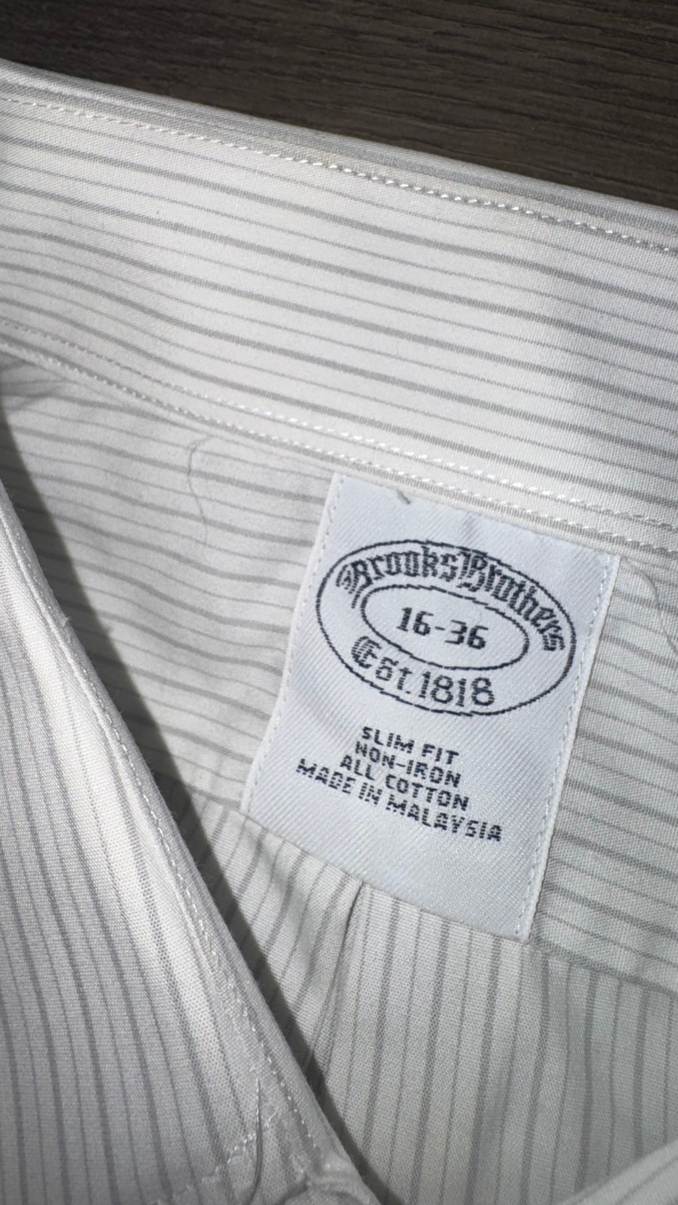 CAMISA BROOKS BROTHERS