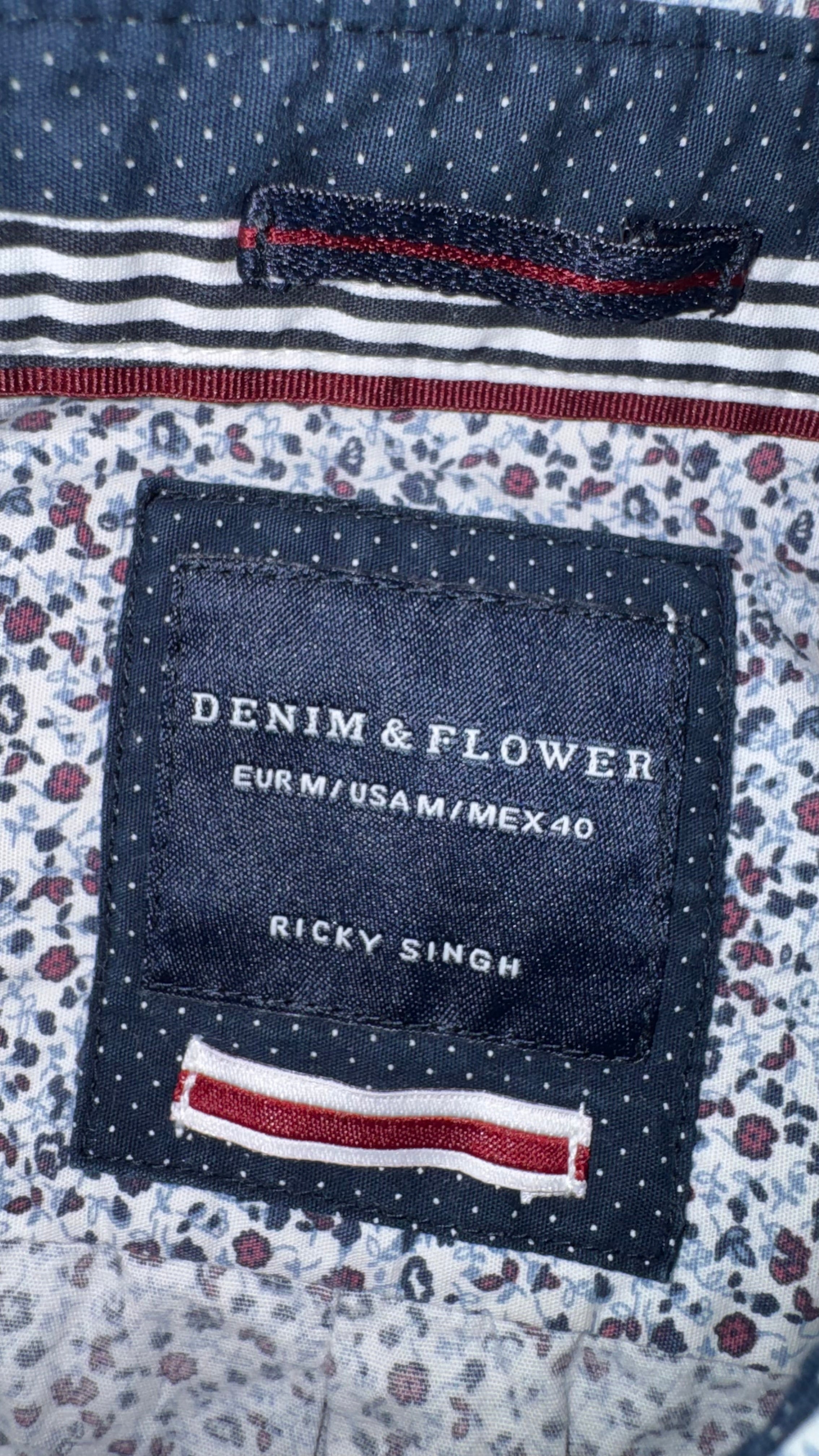CAMISA DENIM & FLOWER