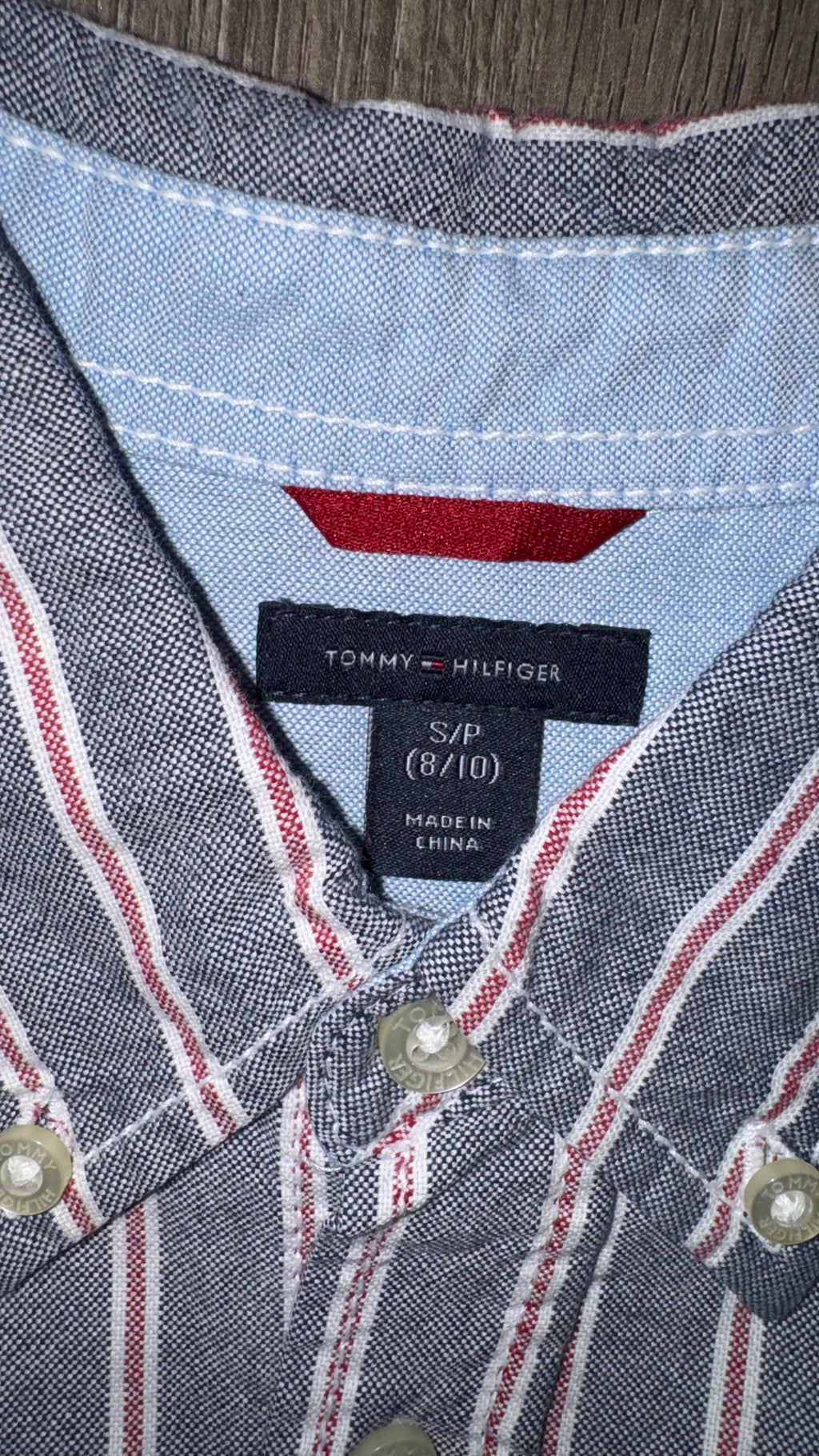 CAMISA NIÑO TOMMY HILFIGER