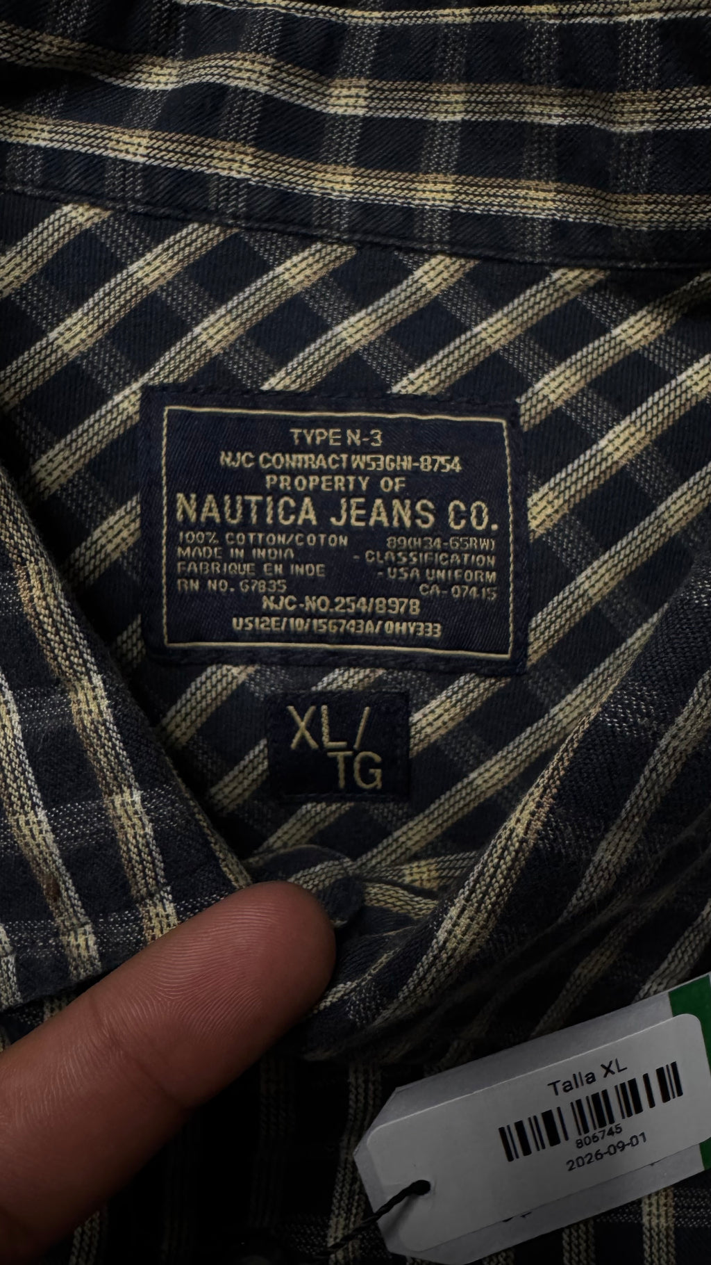 CAMISA NÁUTICA