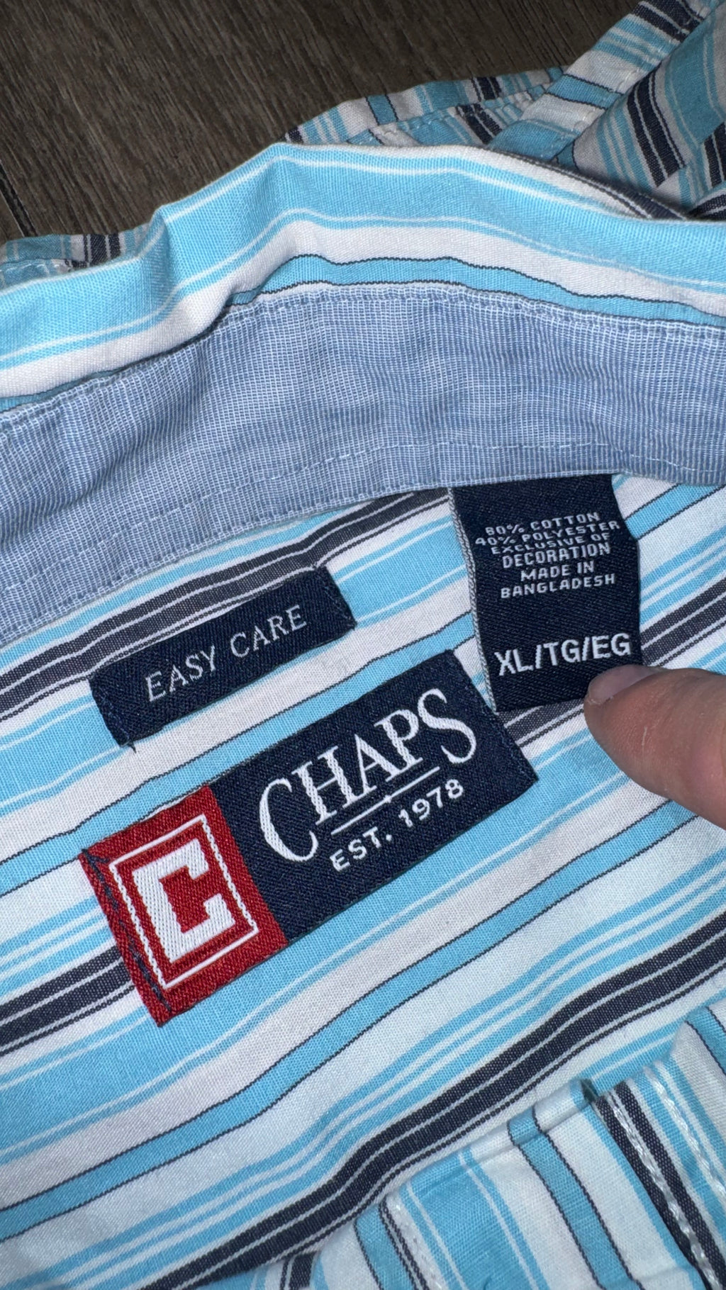 CAMISA CHAPS