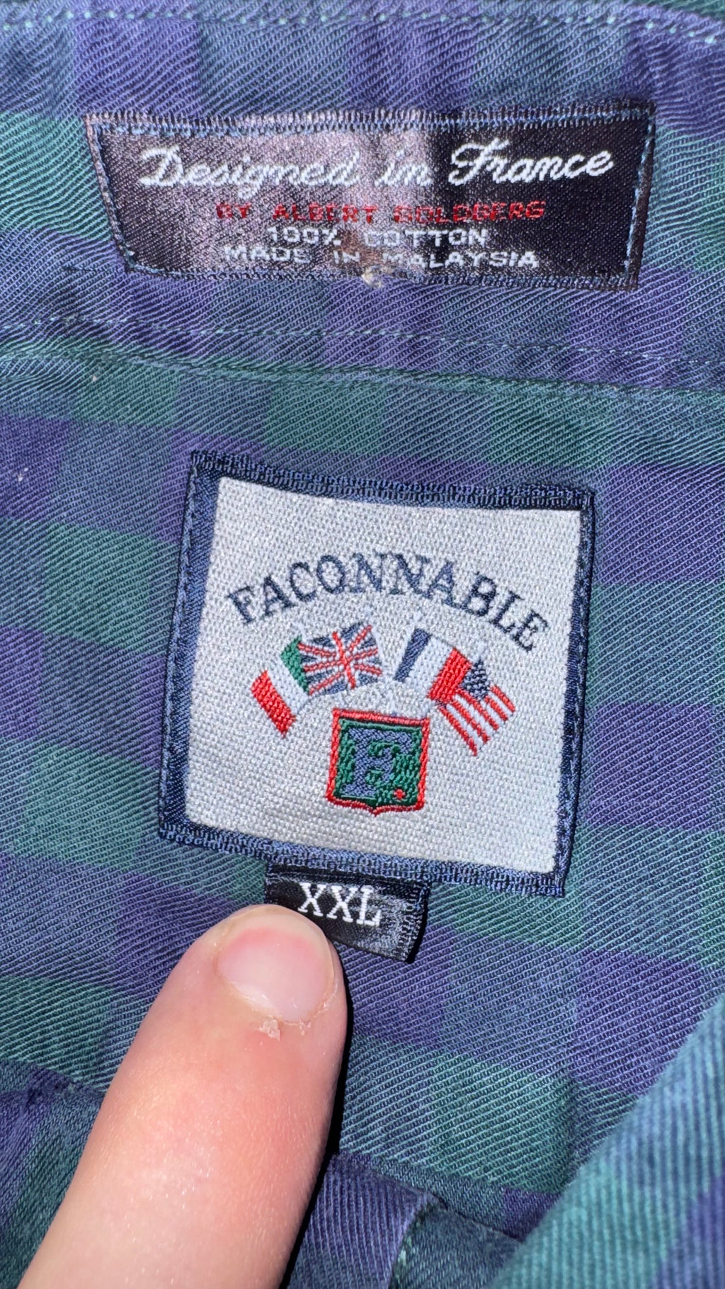 CAMISA FACONNABLE