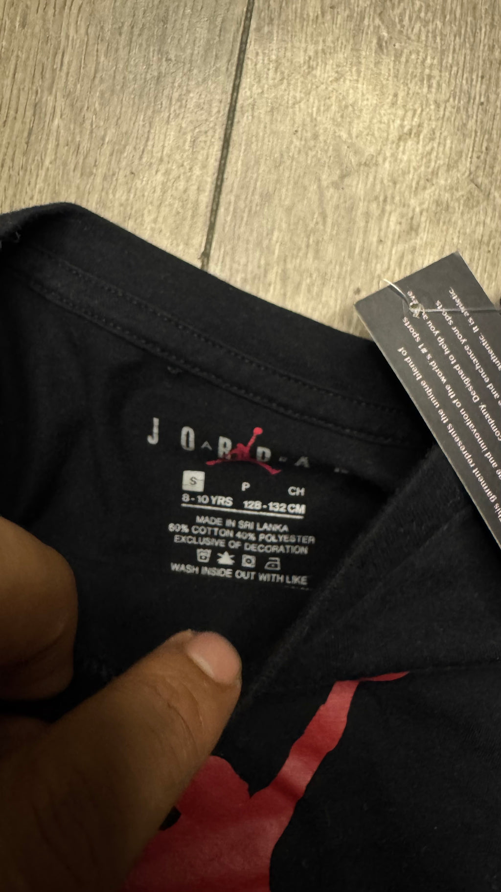 PLAYERA NIÑO AIR JORDAN