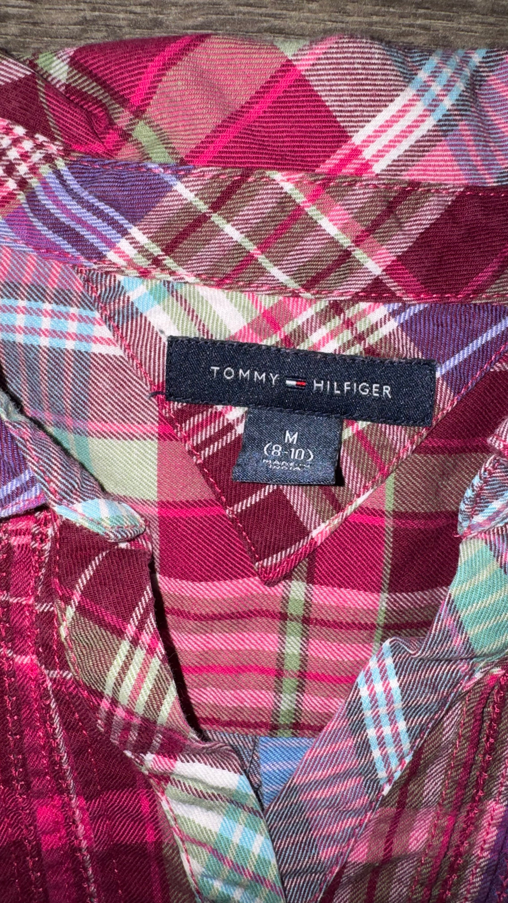 CAMISA NIÑA TOMMY HILFIGER