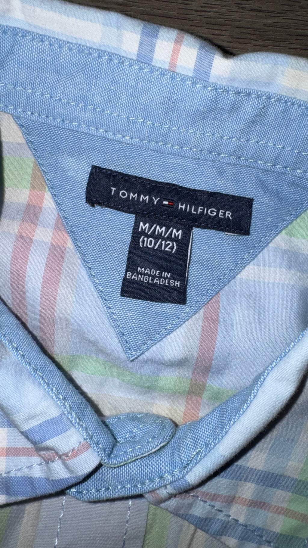 CAMISA NIÑO TOMMY HILFIGER