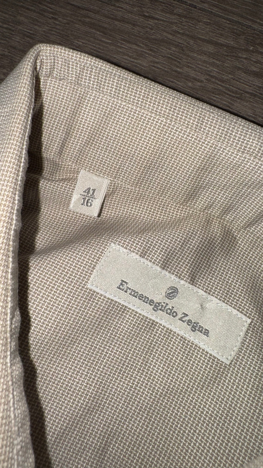 CAMISA ERMENEGILDO ZEGNA