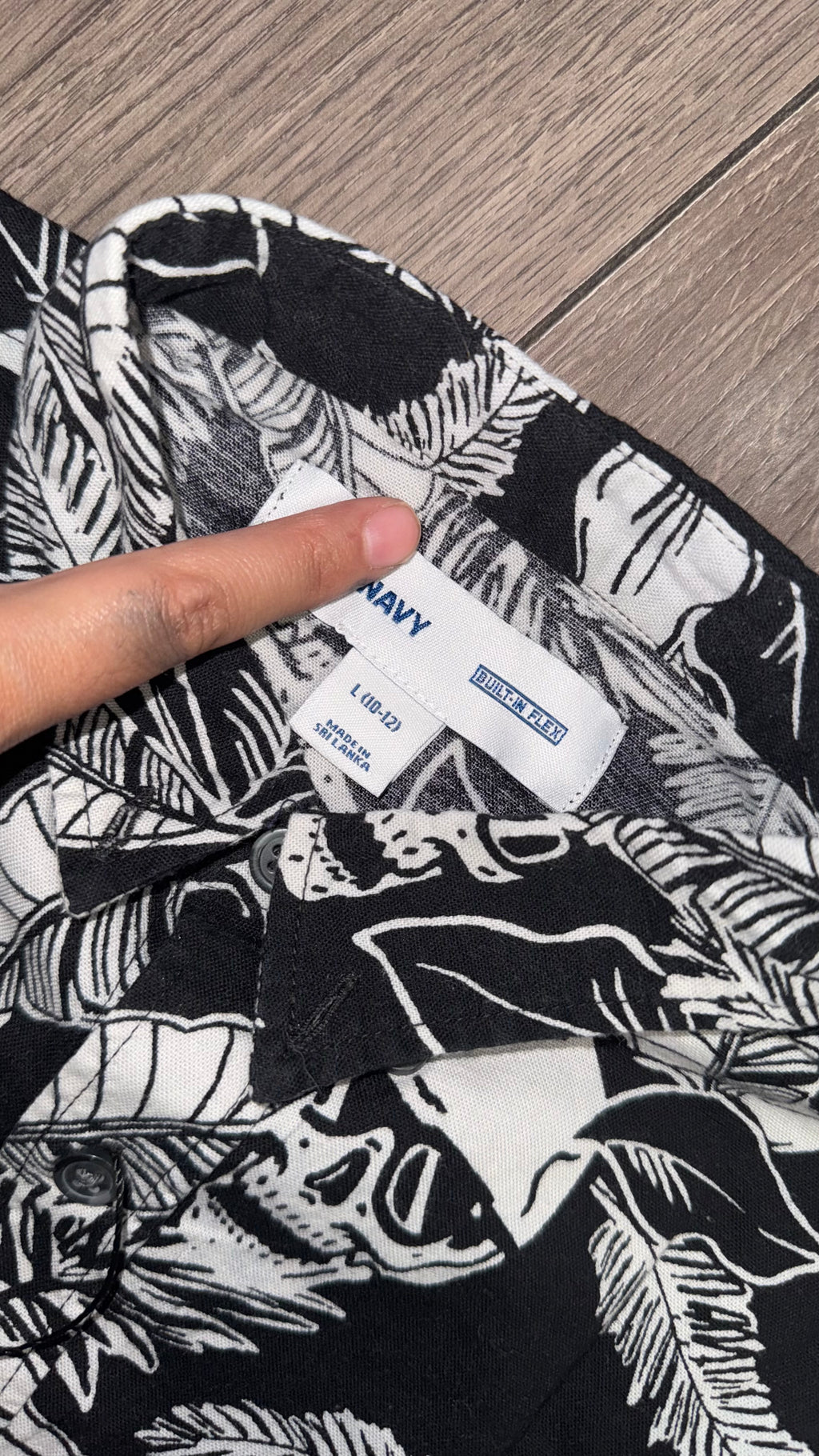 10-12 CAMISA OLD NAVY