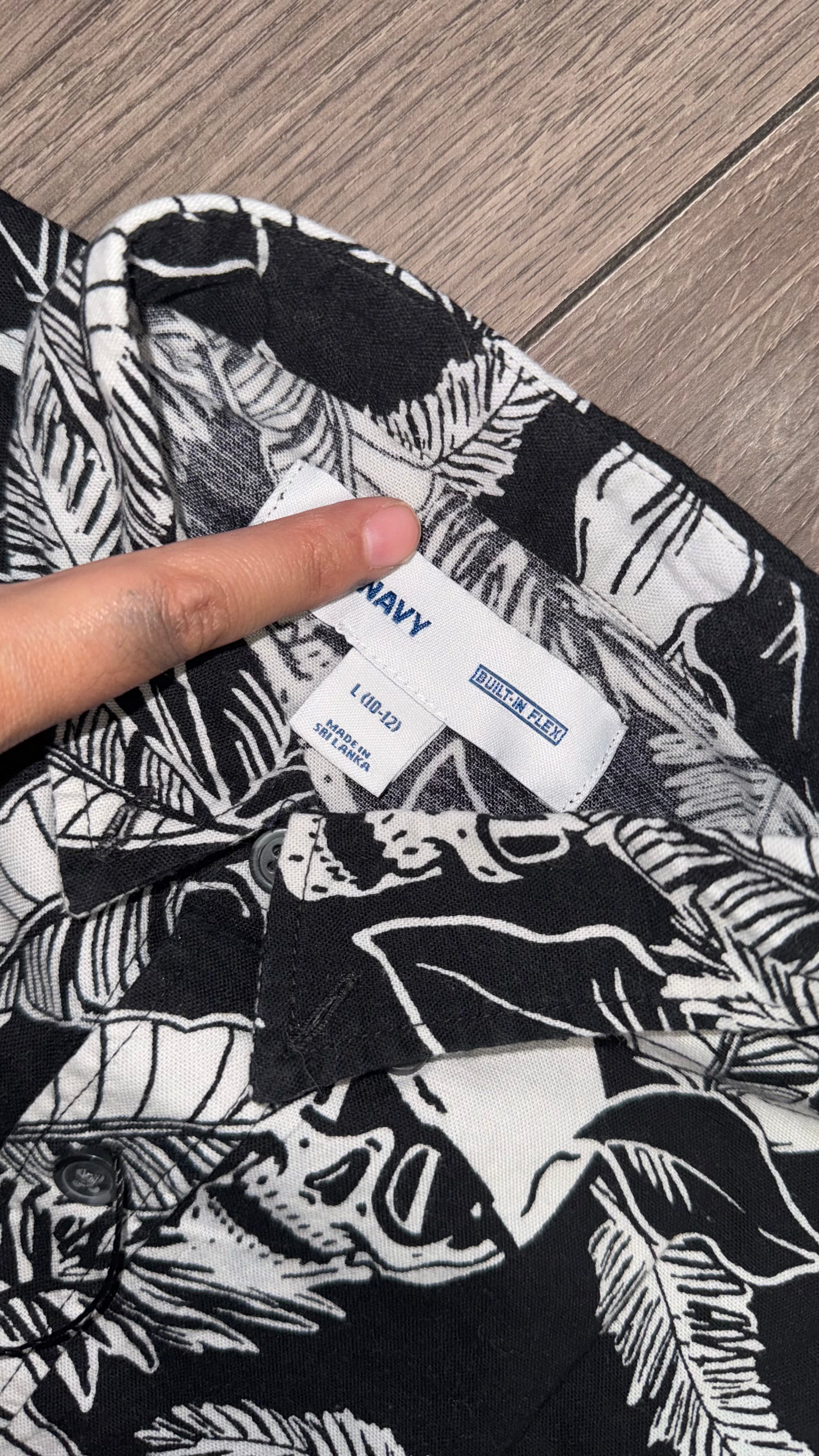 10-12 CAMISA OLD NAVY