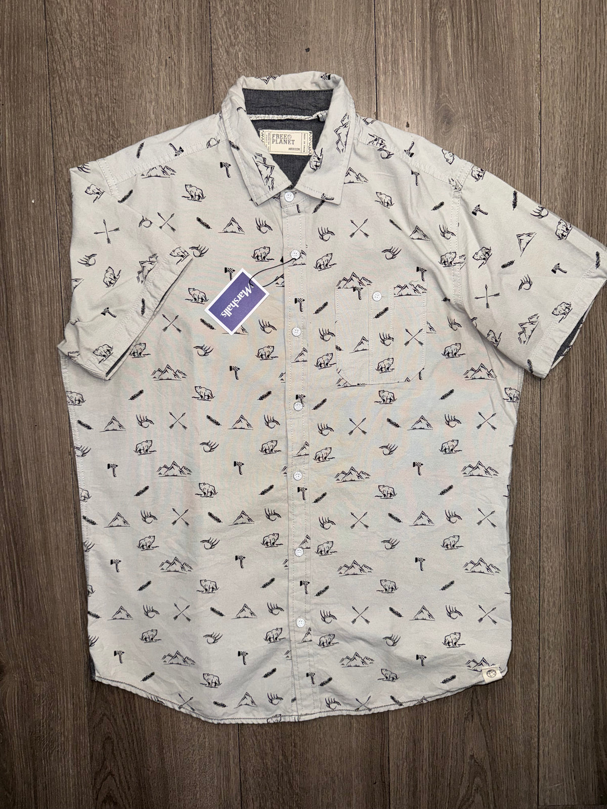 CAMISA FREE PLANET