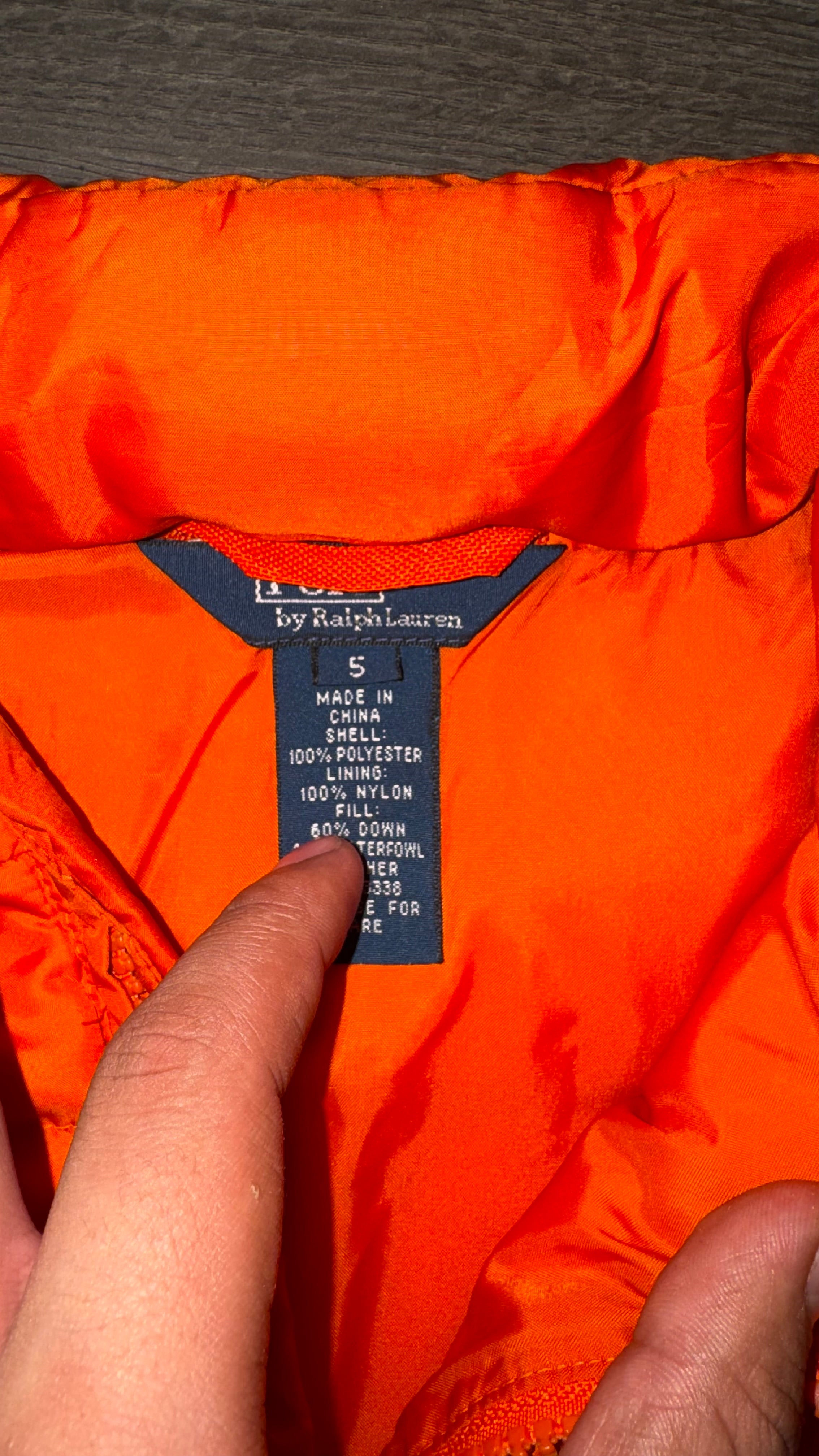 CHAMARRA NIÑO RALPH LAUREN