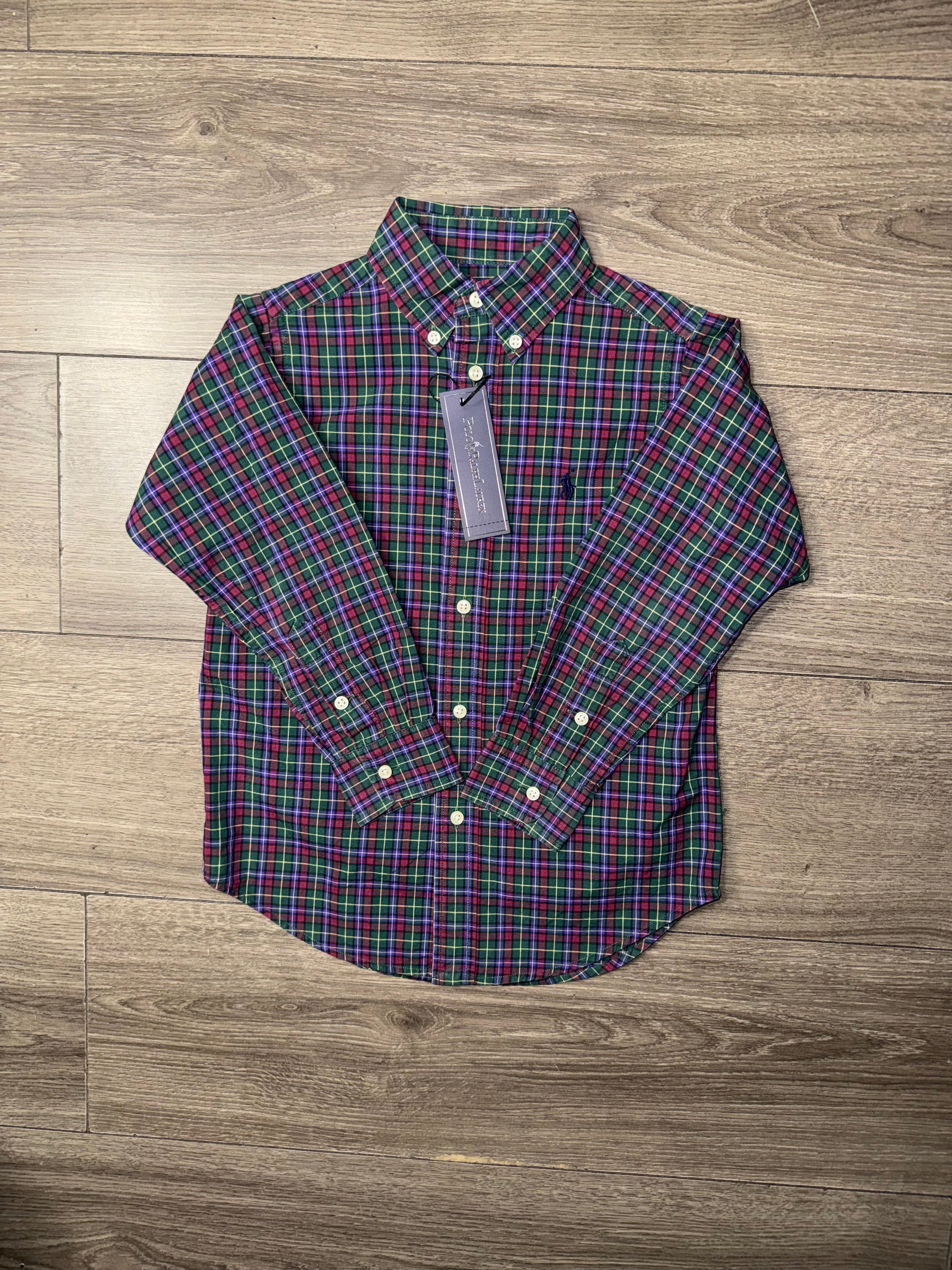 CAMISA NIÑO RALPH LAUREN