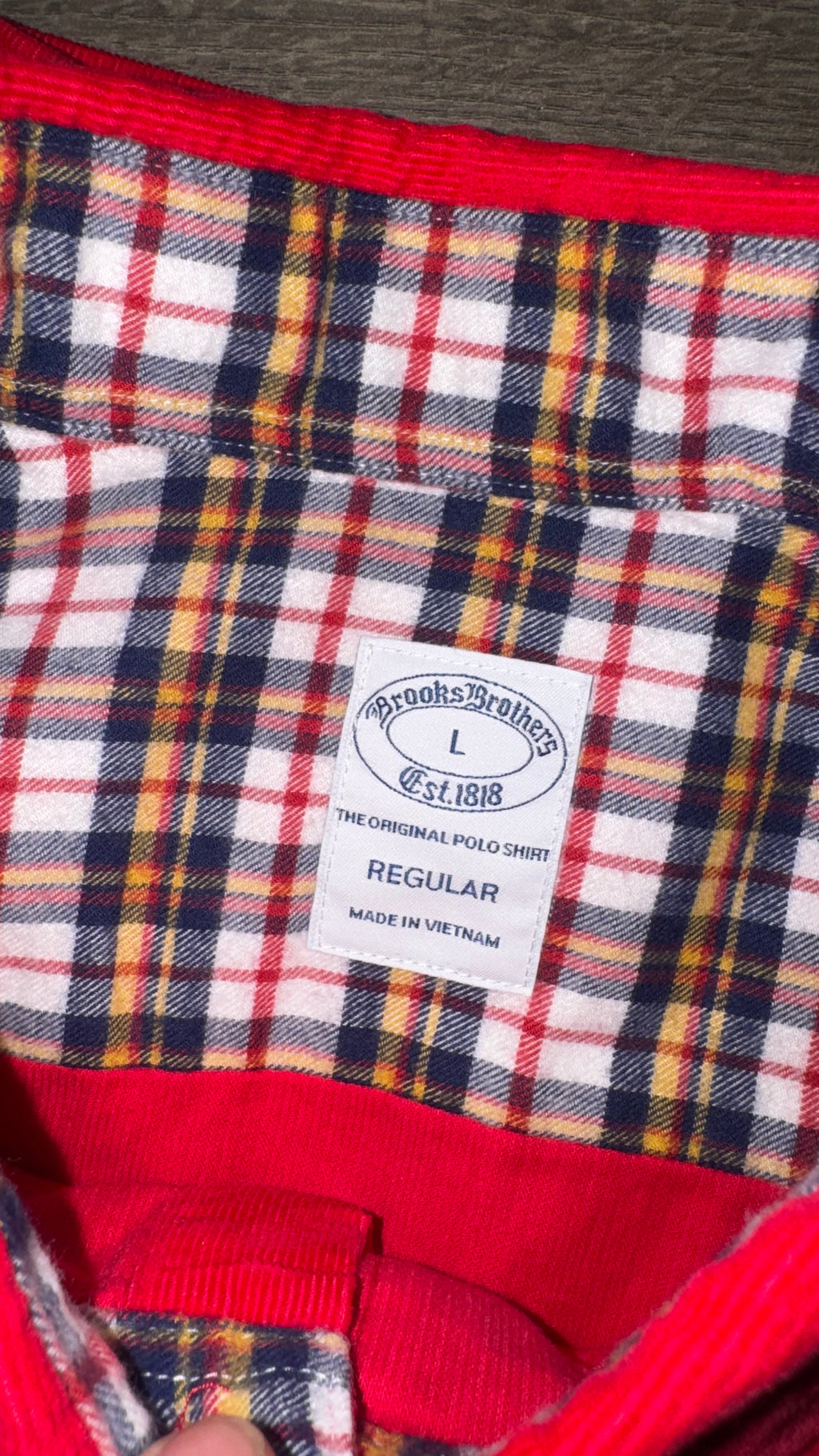 CAMISA BROOKS BROTHERS