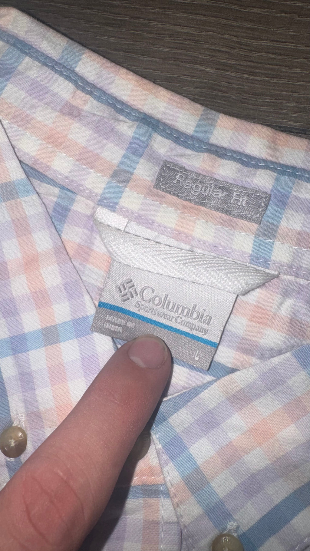 CAMISA COLUMBIA
