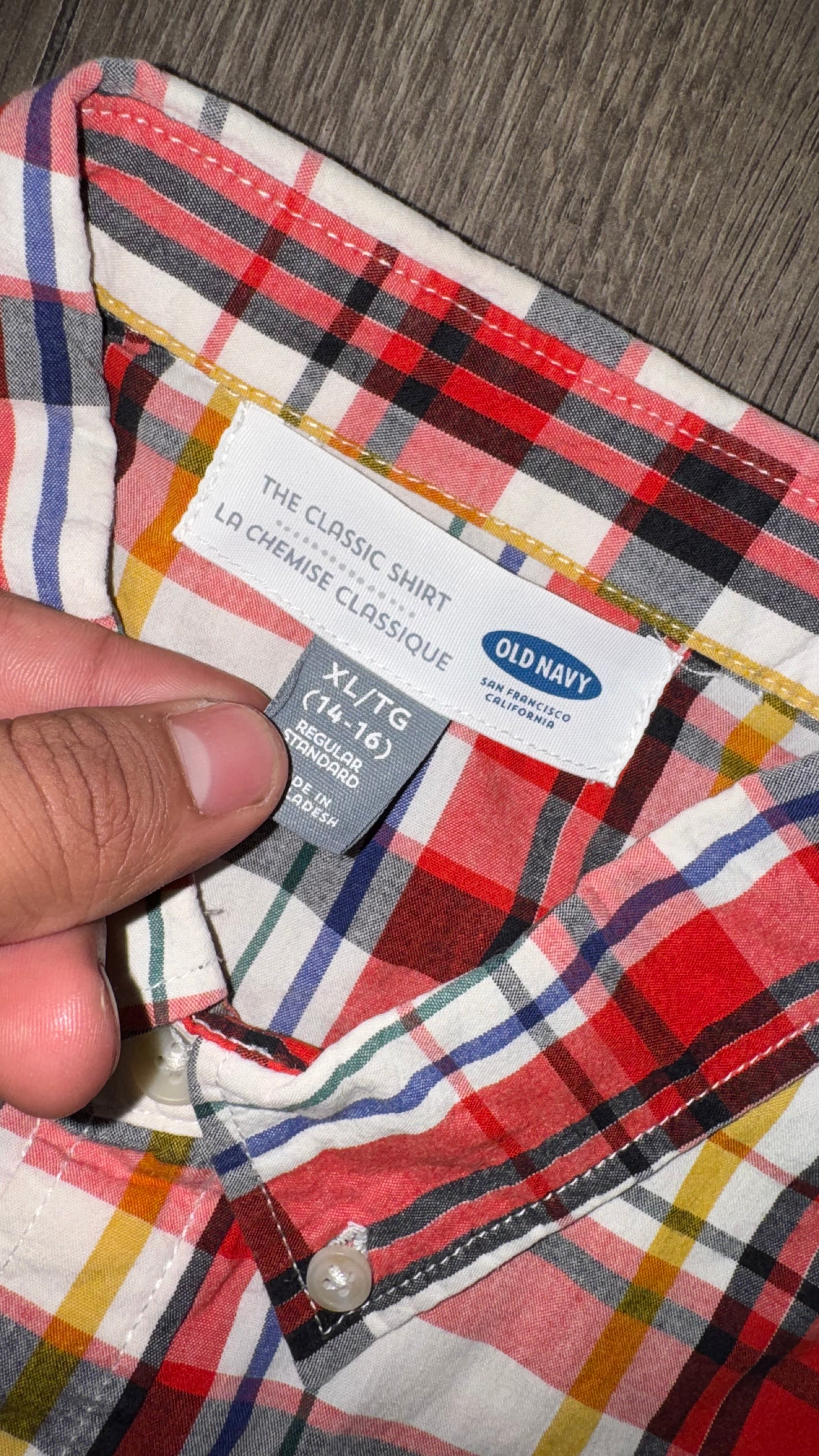 CAMISA NIÑO OLD NAVY