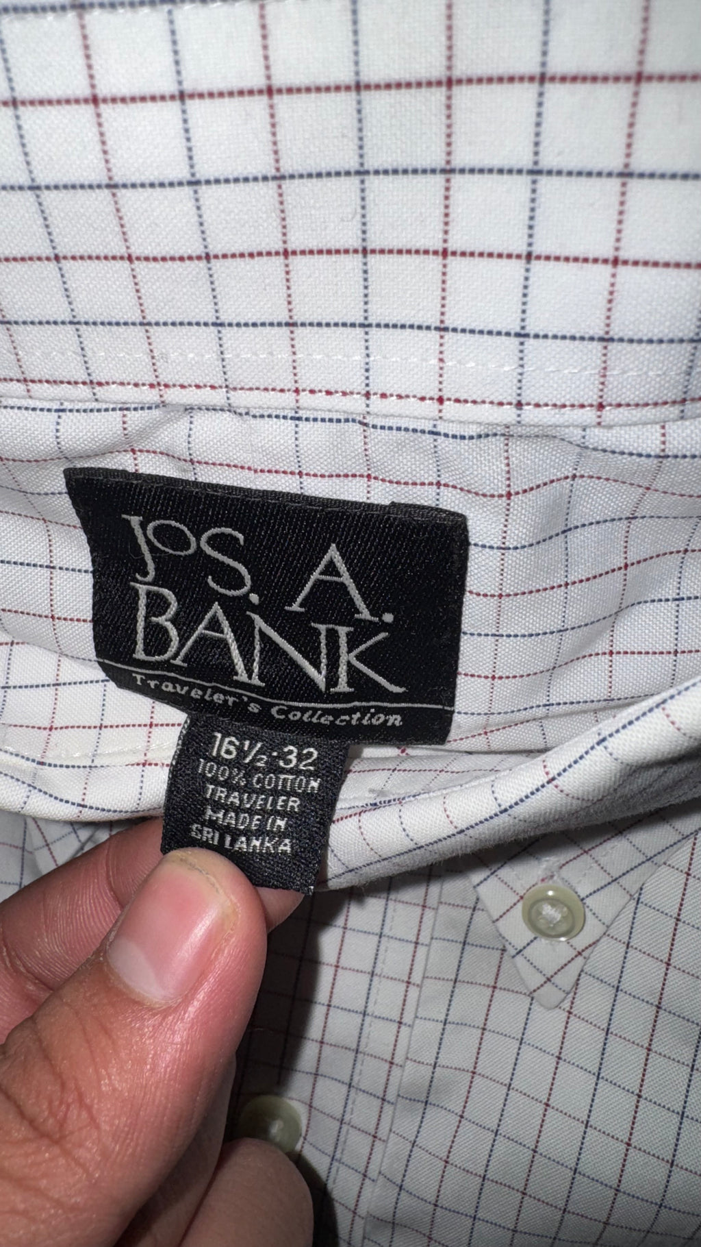 CAMISA JOS.A.BANK
