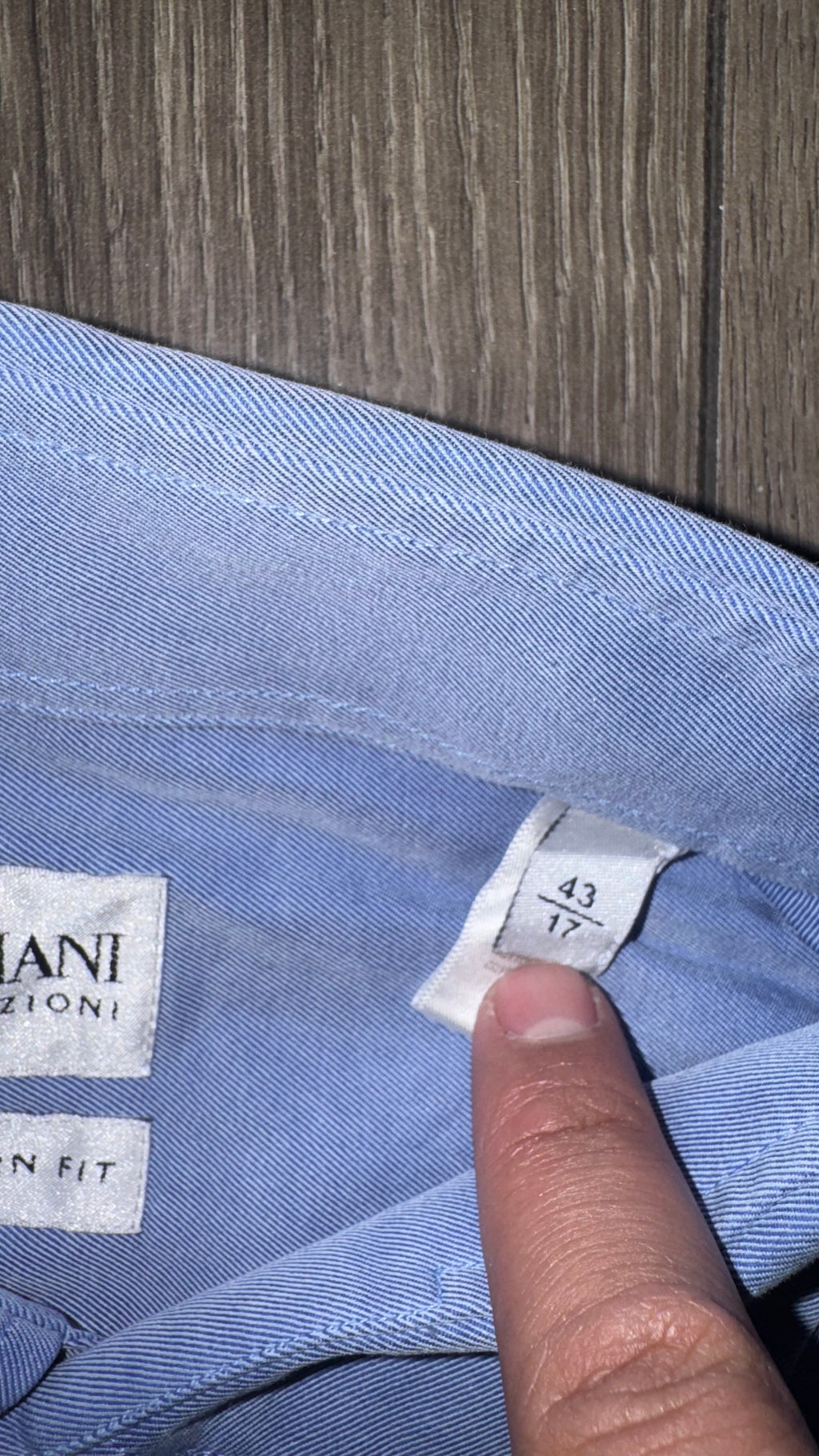 CAMISA ARMANI