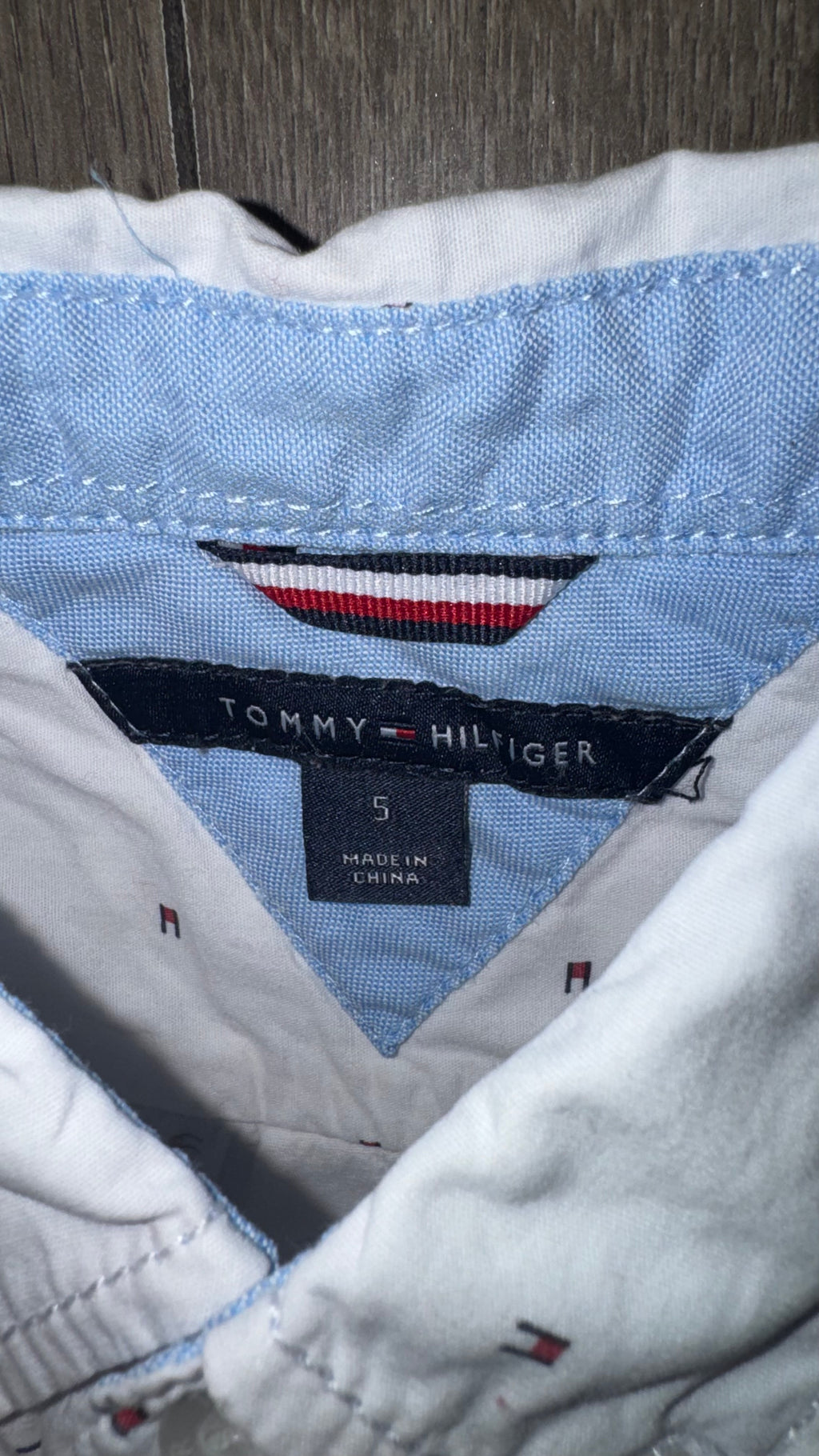 CAMISA NIÑO TOMMY HILFIGER