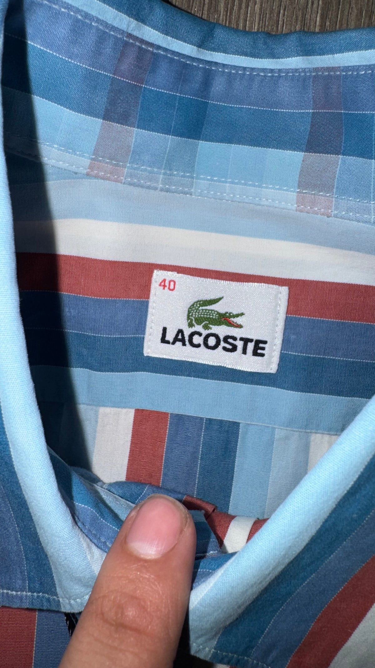 CAMISA LACOSTE
