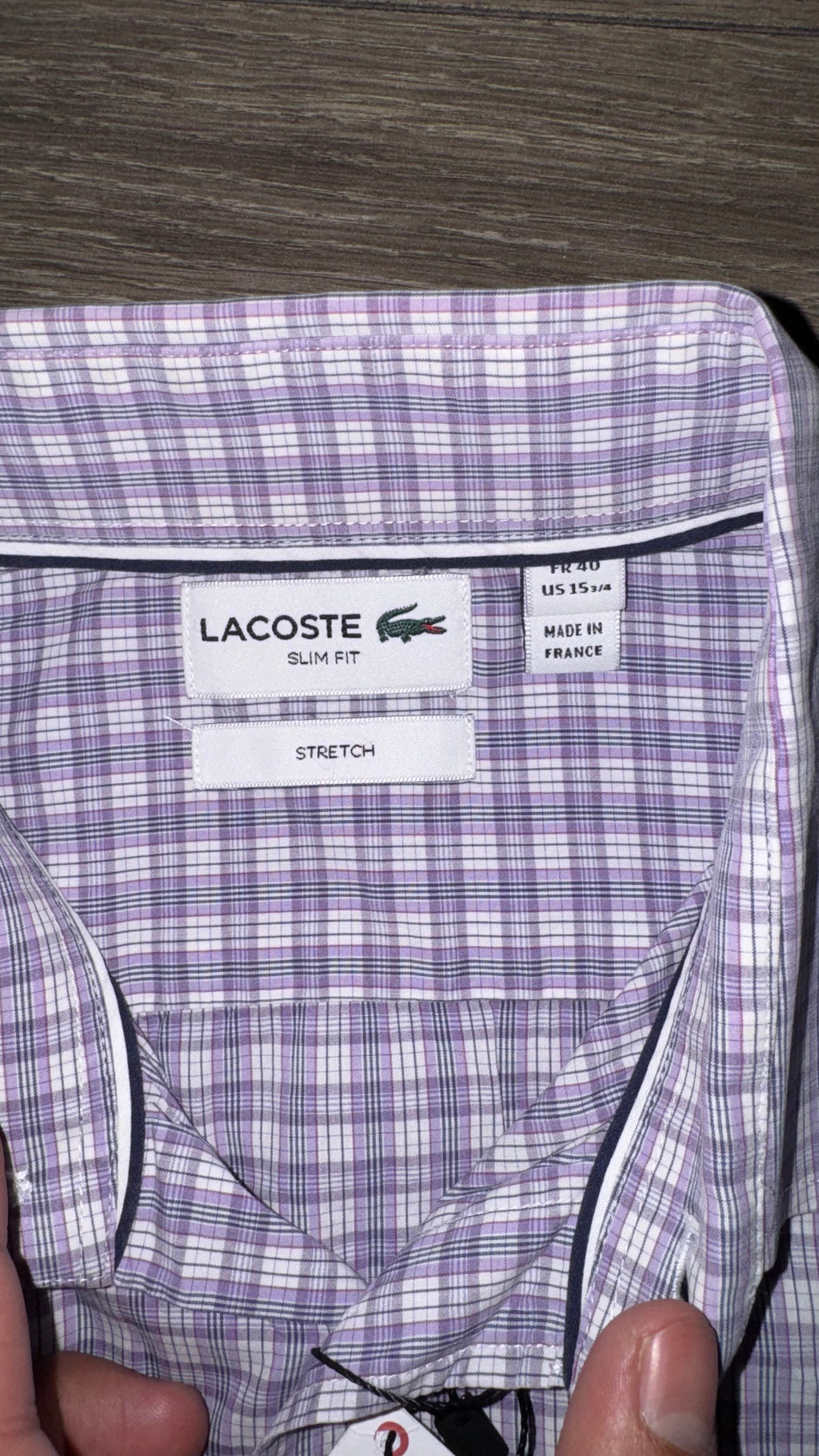 CAMISA LACOSTE