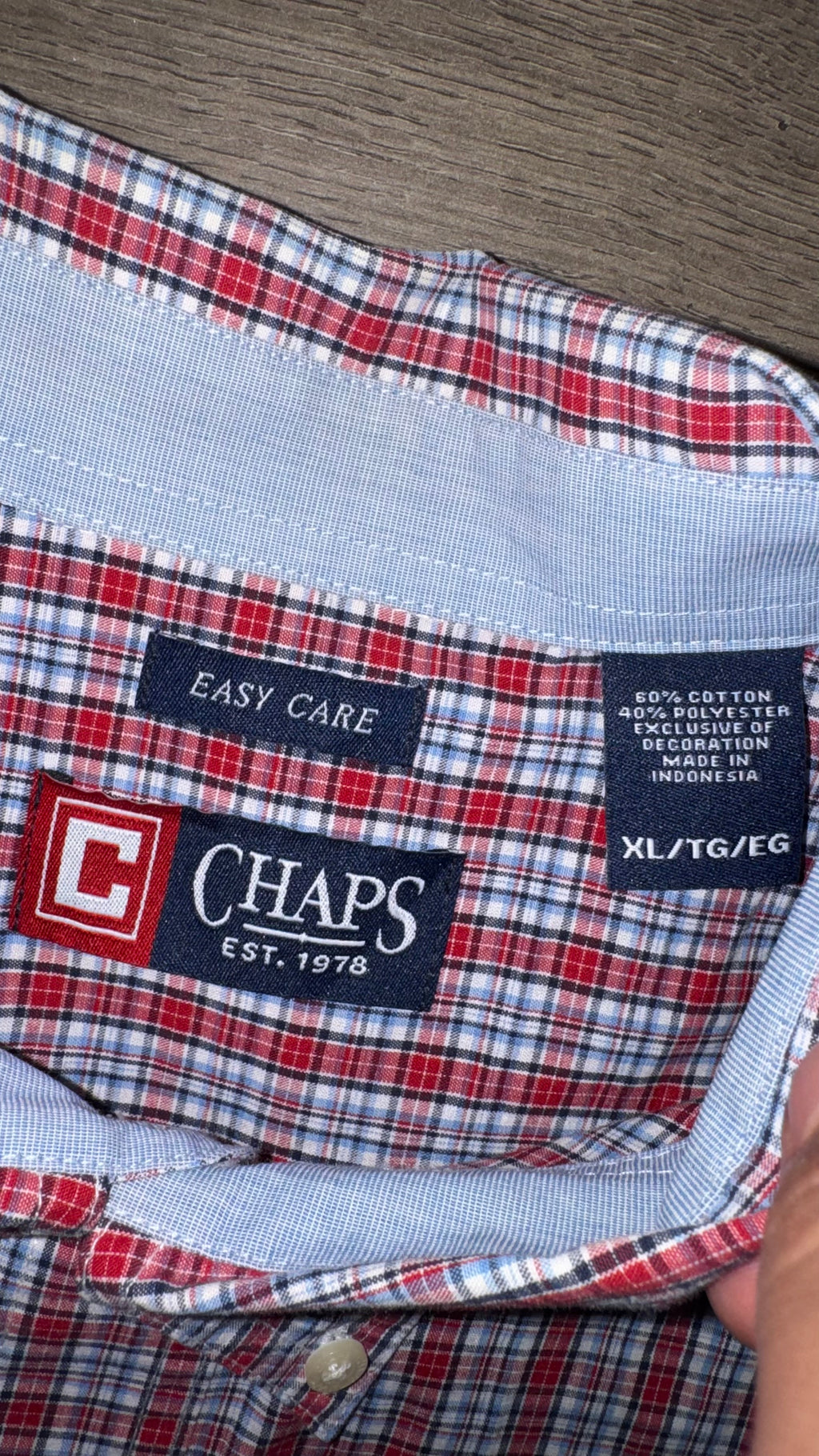 CAMISA CHAPS