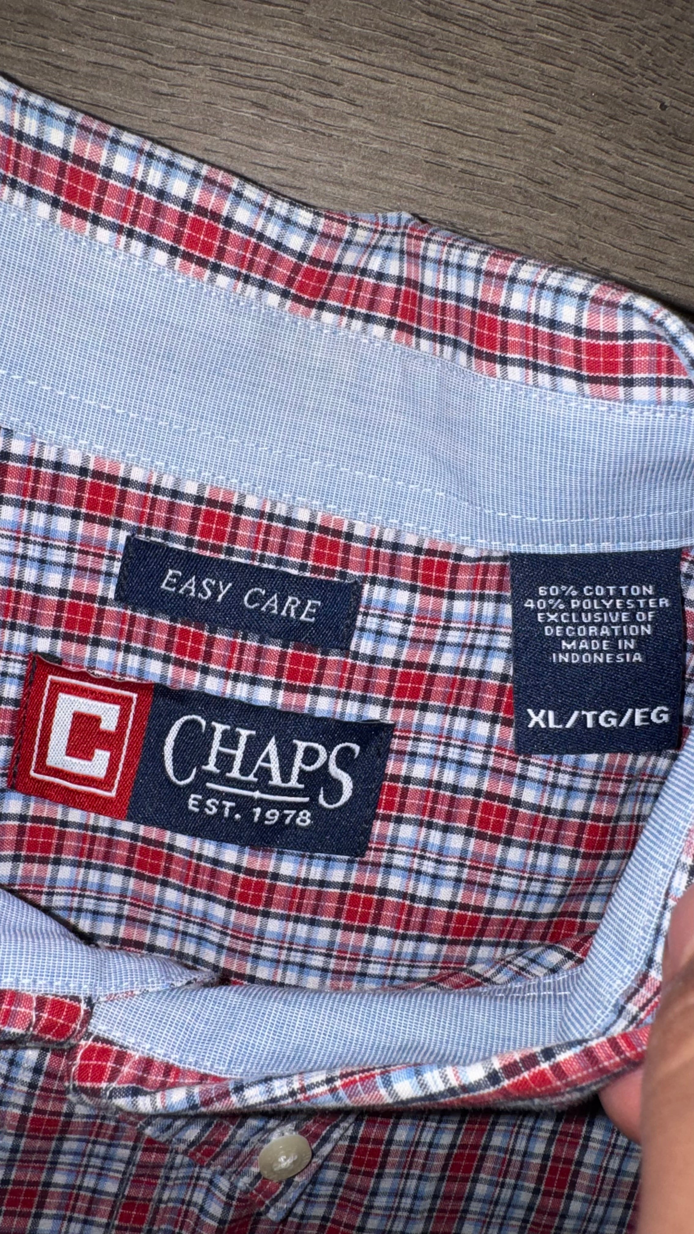 CAMISA CHAPS