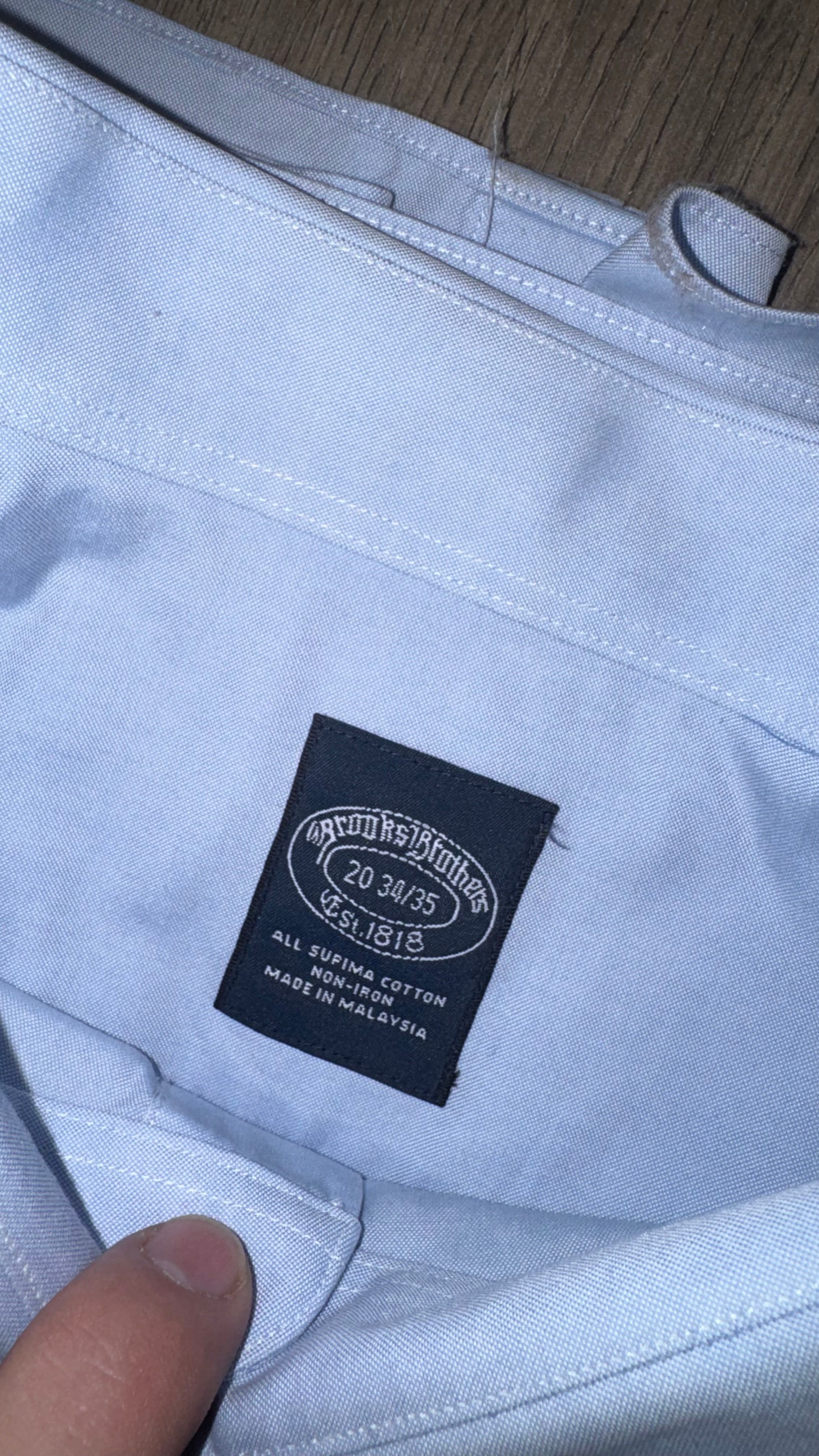 CAMISA BROOKS BROTHERS