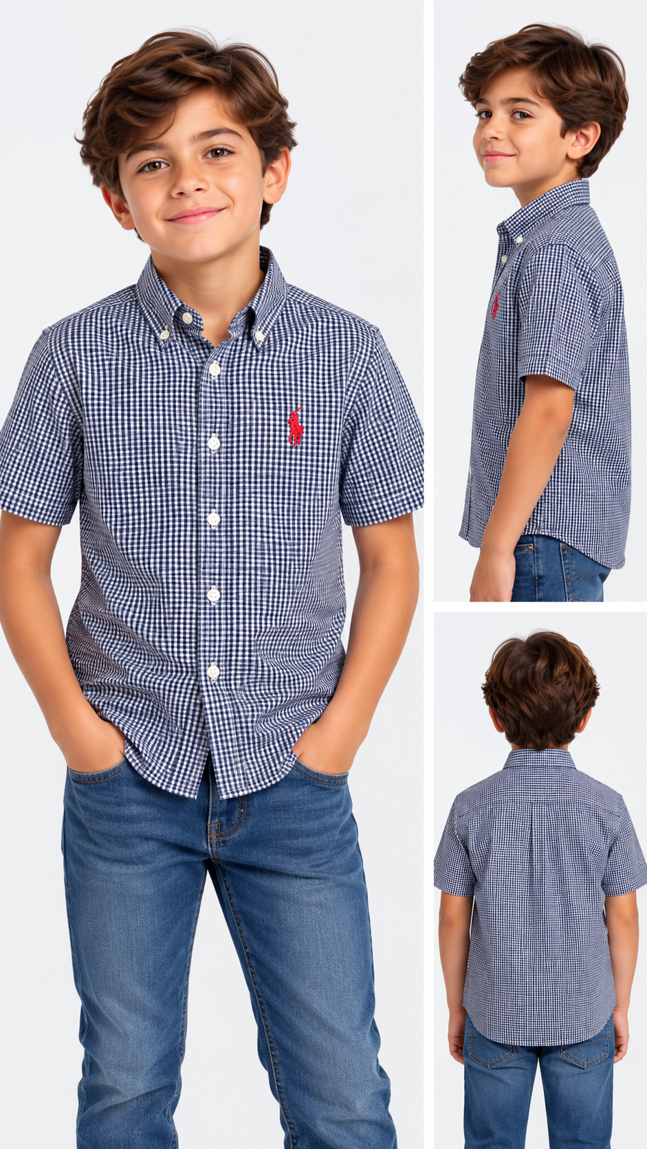 CAMISA NIÑO RALPH LAUREN