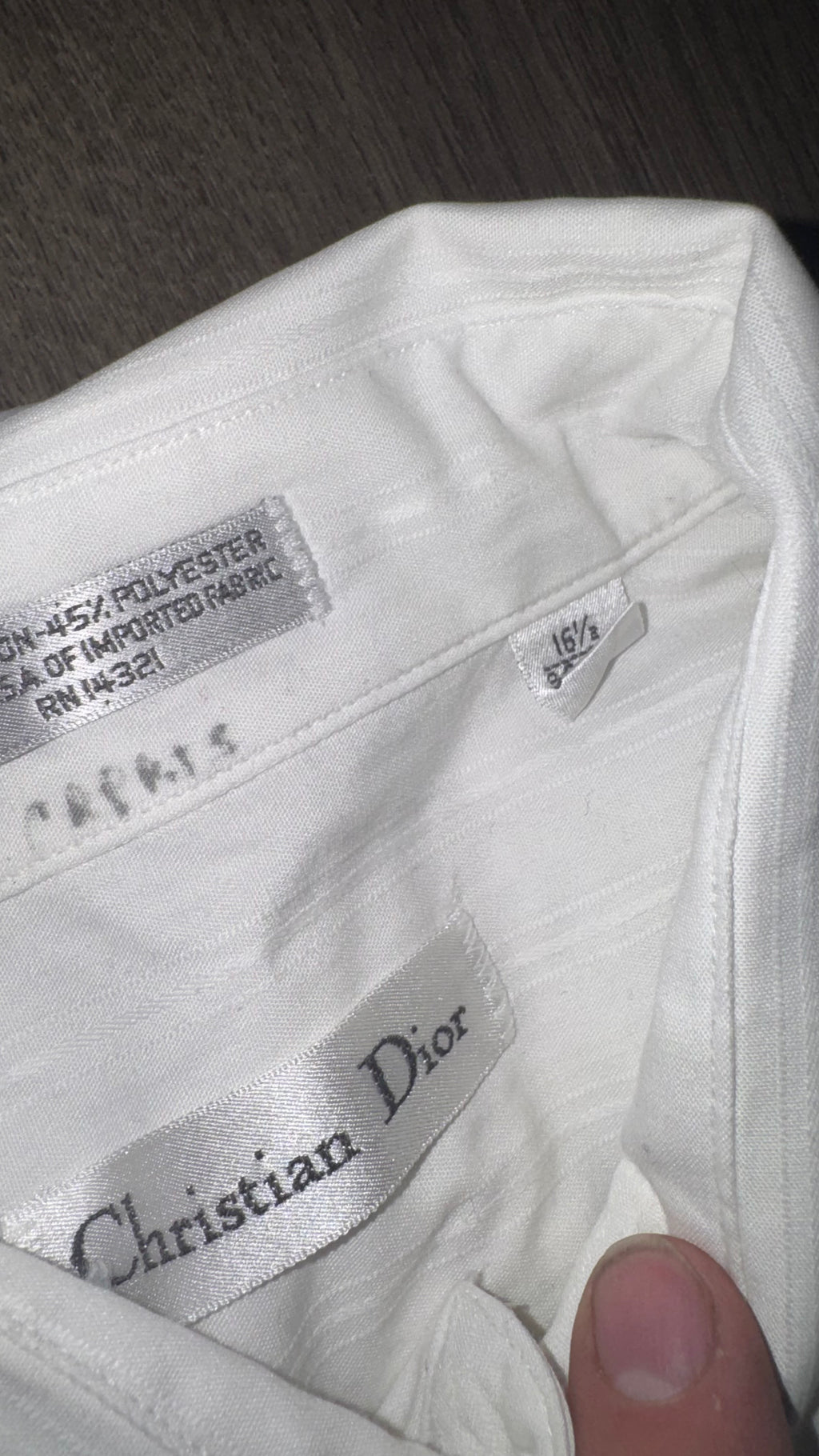 CAMISA CHRISTIAN DIOR