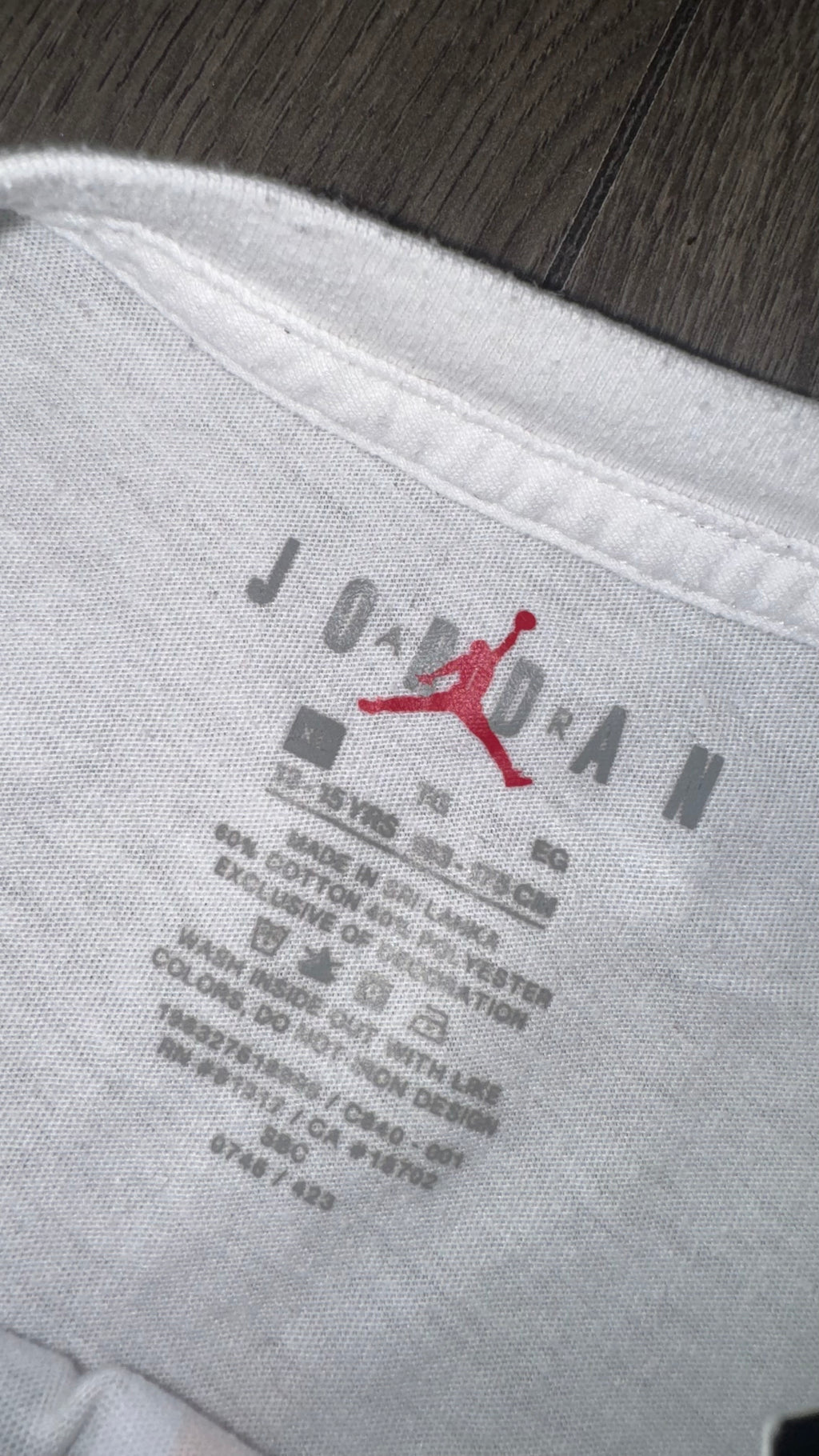PLAYERA NIÑO AIR JORDAN