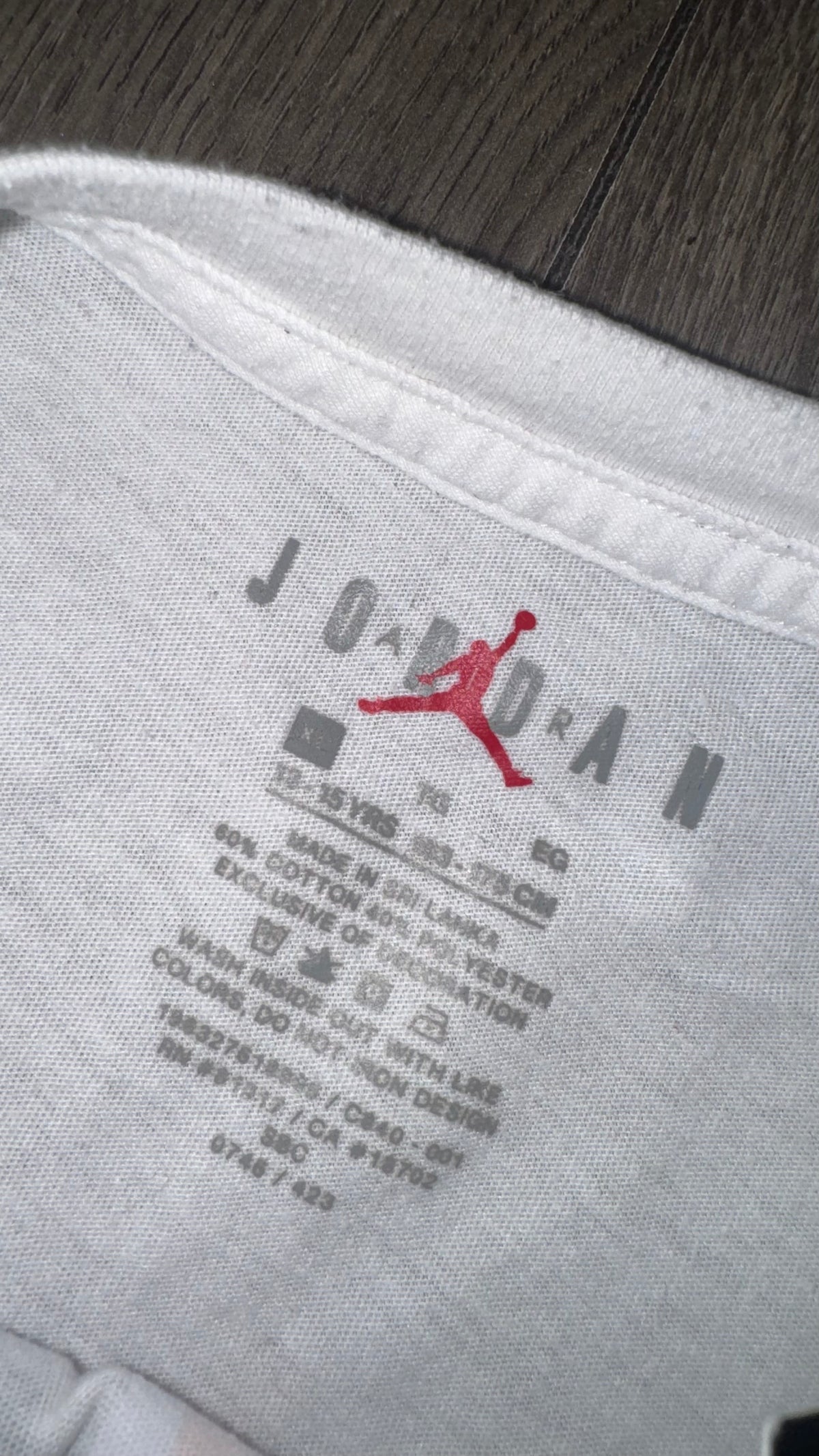 PLAYERA NIÑO AIR JORDAN