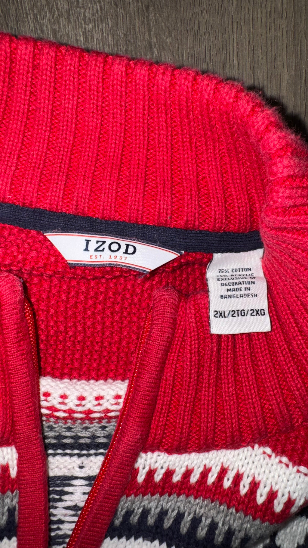 SUÉTER IZOD