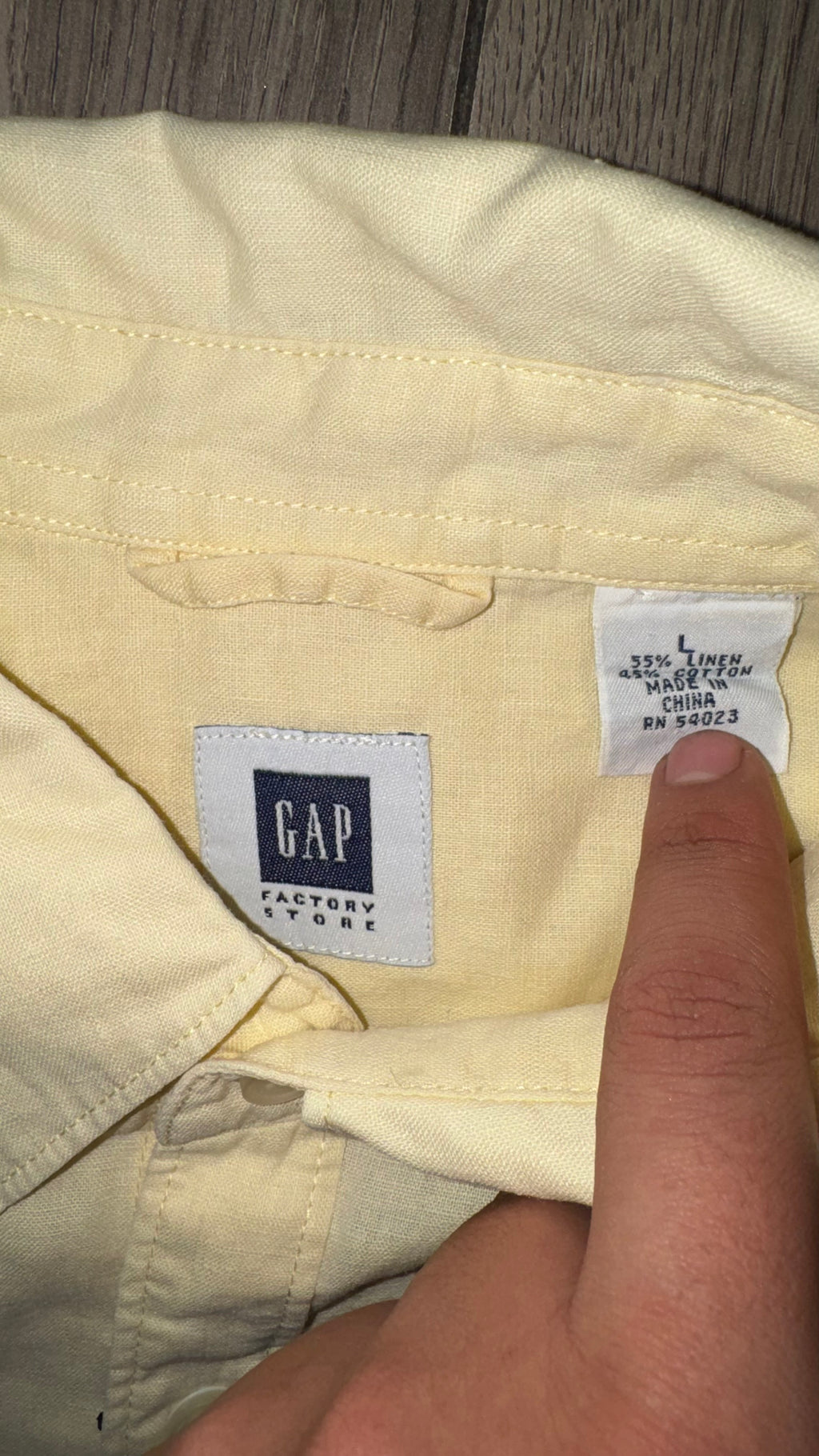 CAMISA GAP