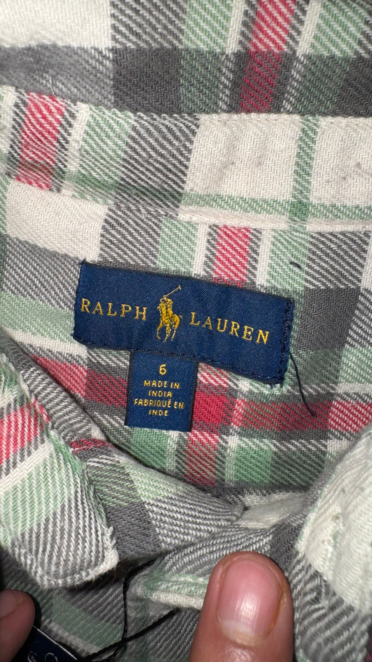 CAMISA NIÑO RALPH LAUREN
