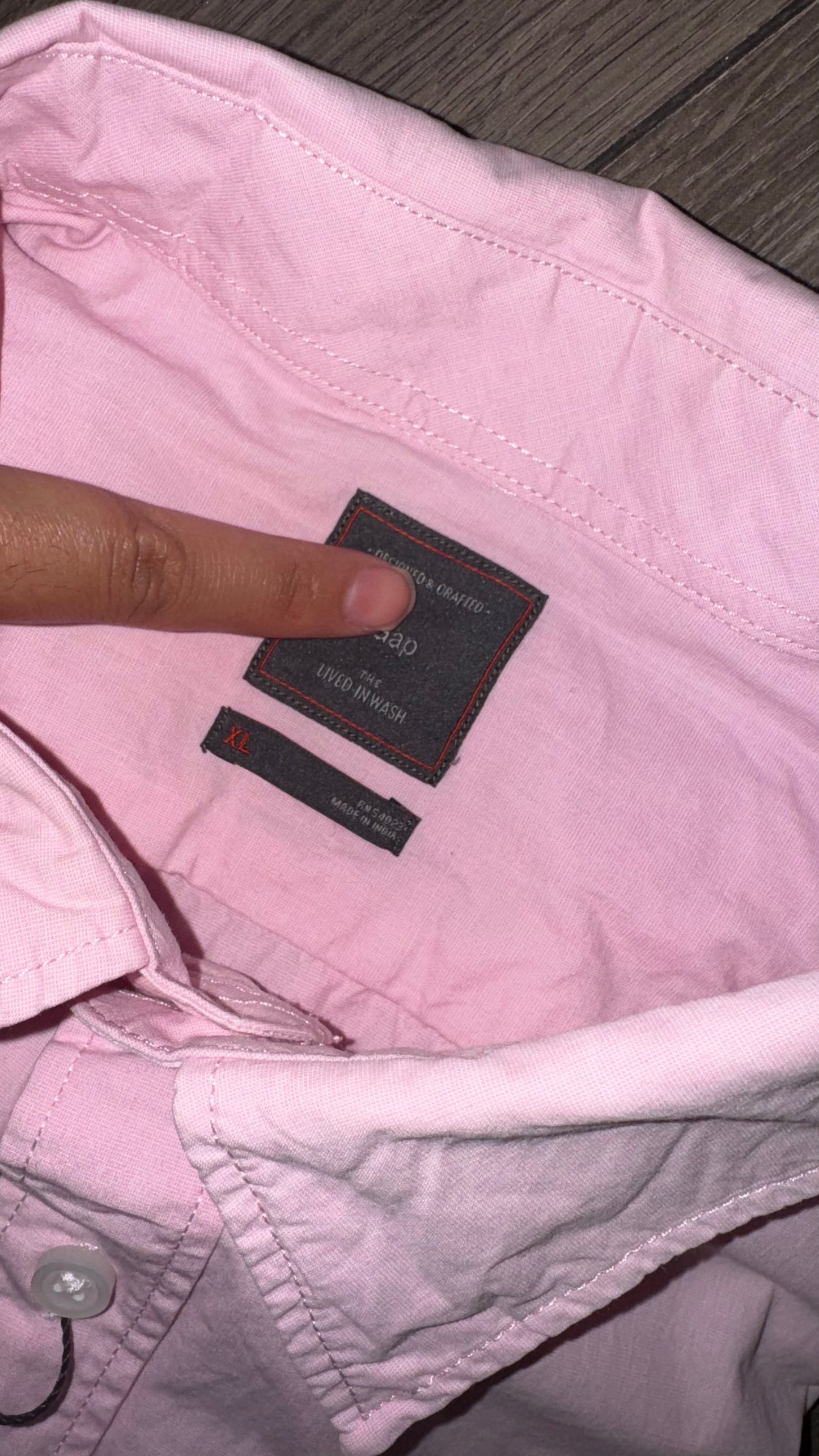 XL CAMISA GAP