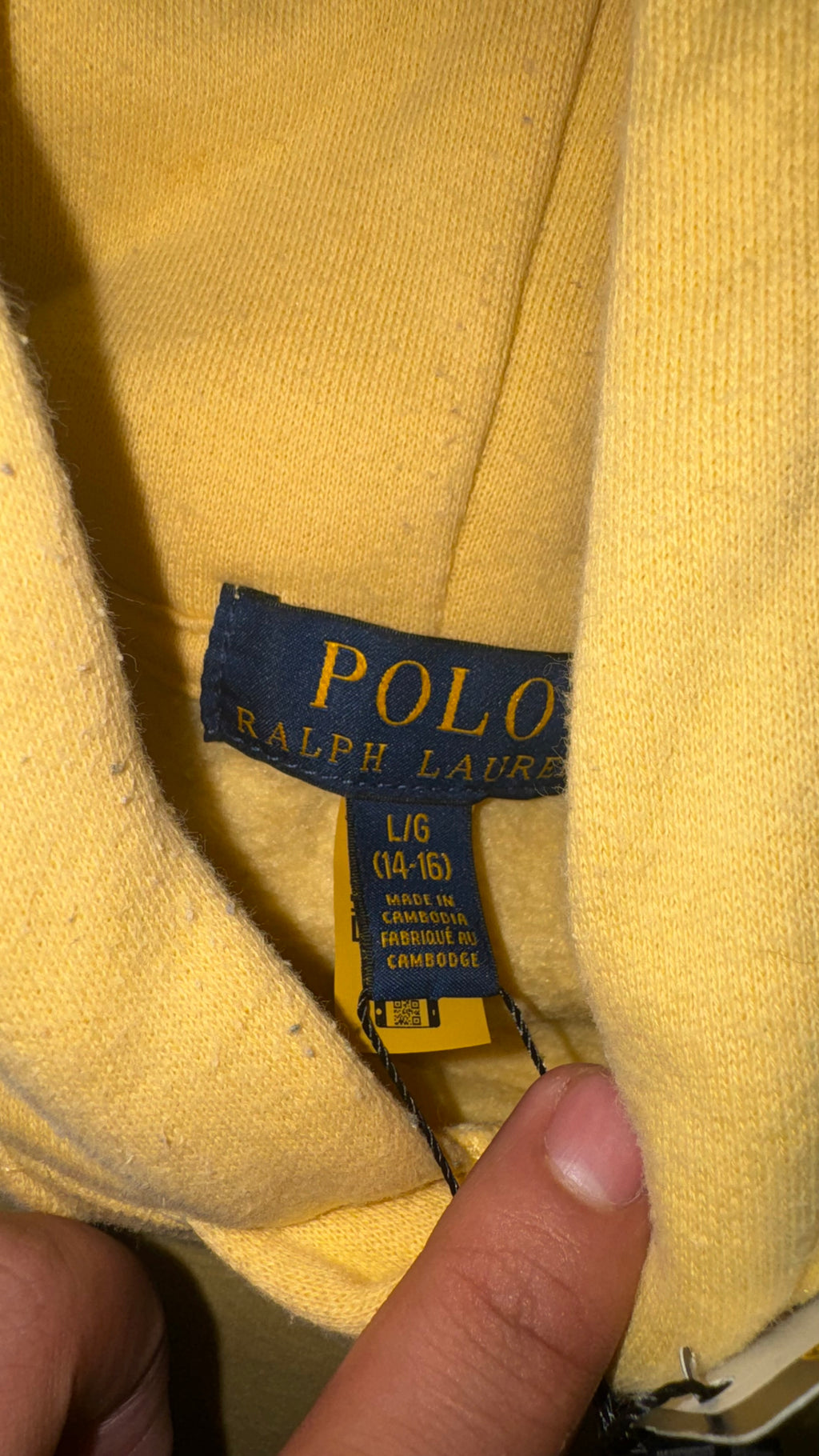 SUDADERA NIÑO RALPH LAUREN