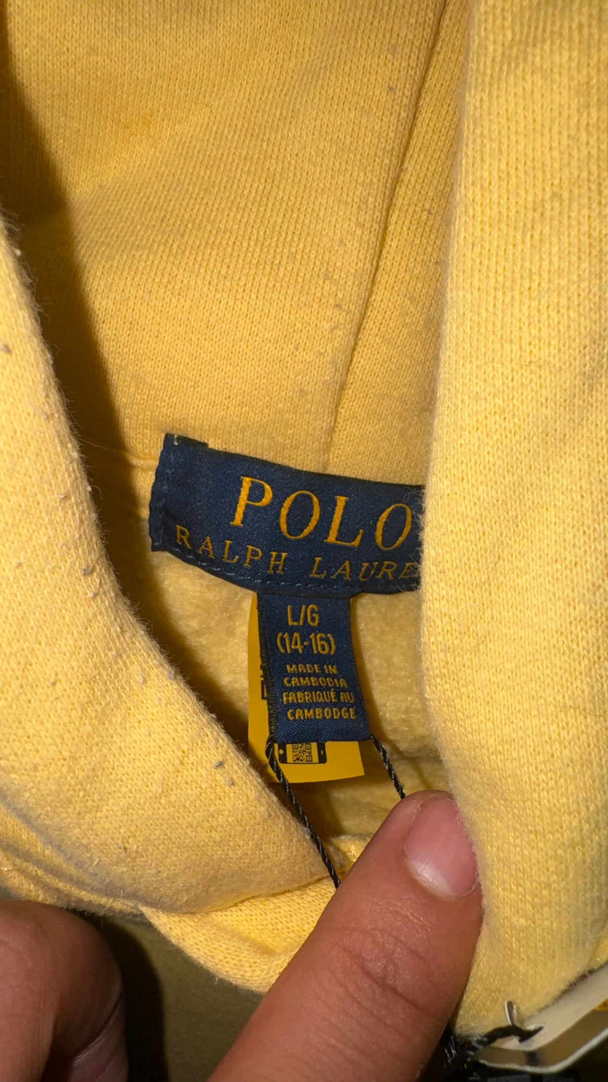 SUDADERA NIÑO RALPH LAUREN