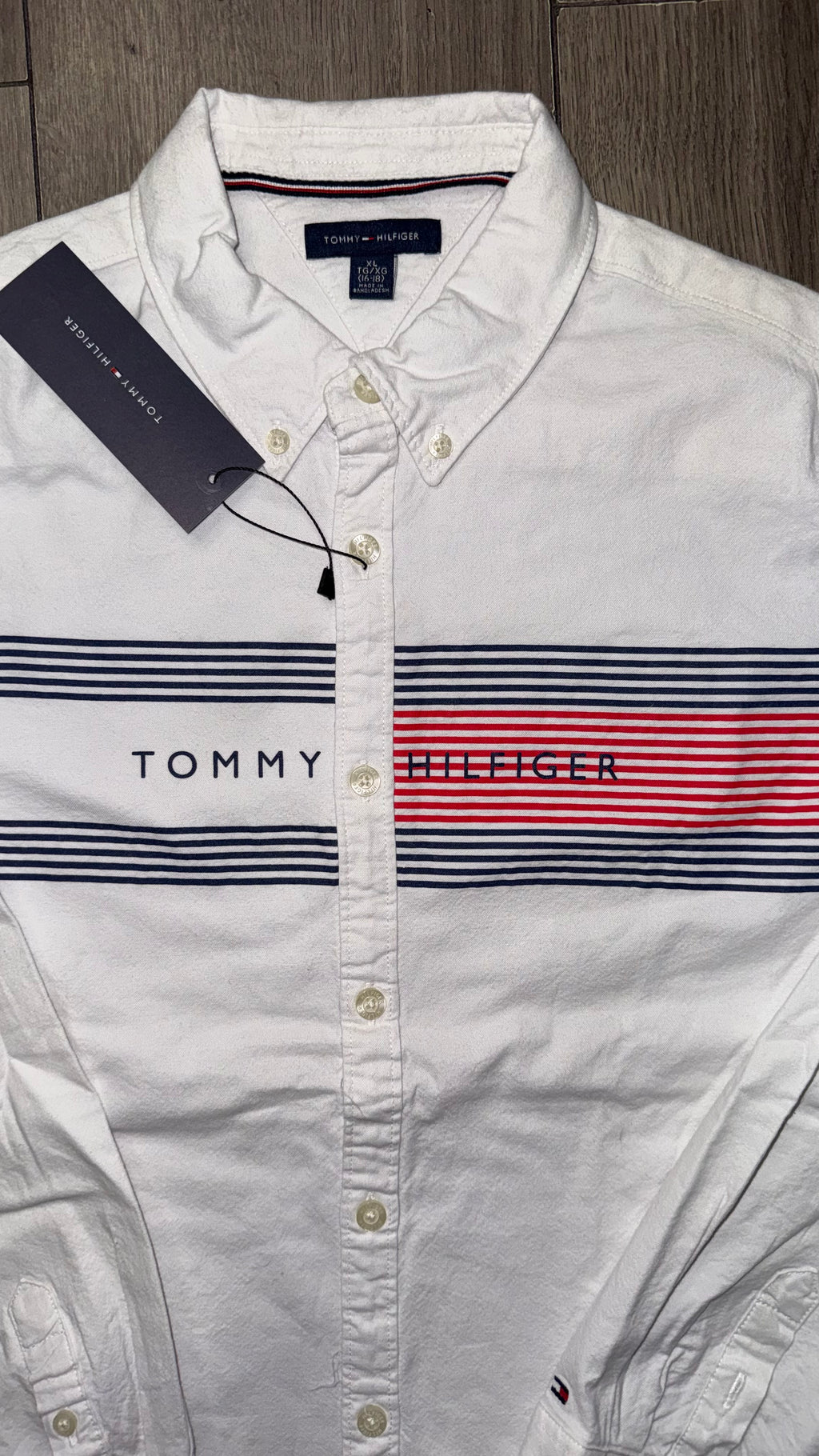CAMISA NIÑO TOMMY HILFIGER