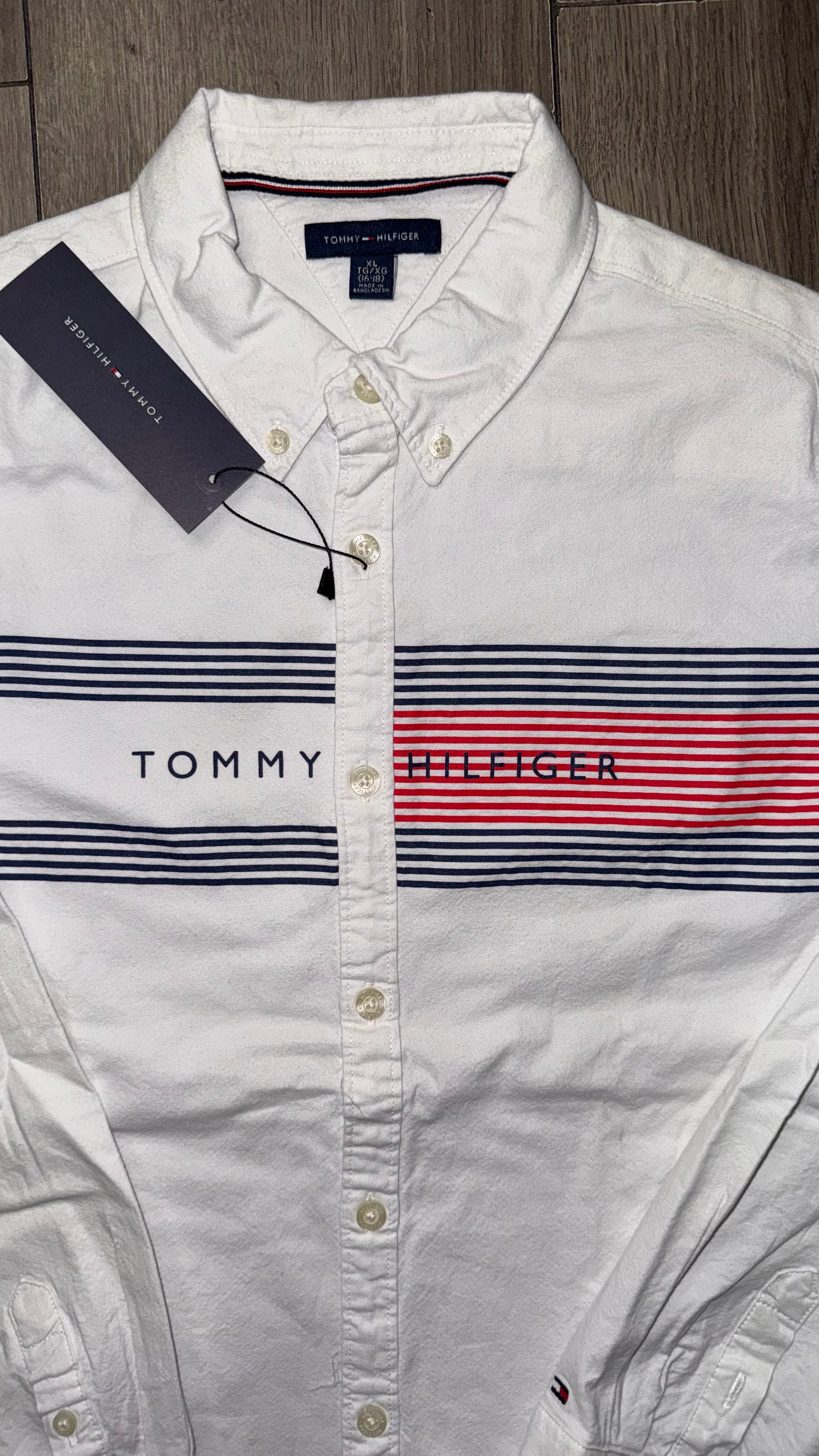CAMISA NIÑO TOMMY HILFIGER