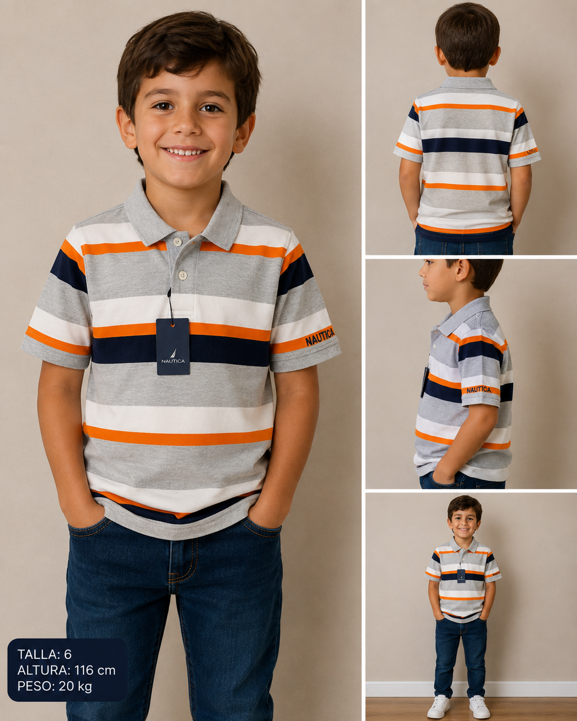 PLAYERA JUVENIL NÁUTICA