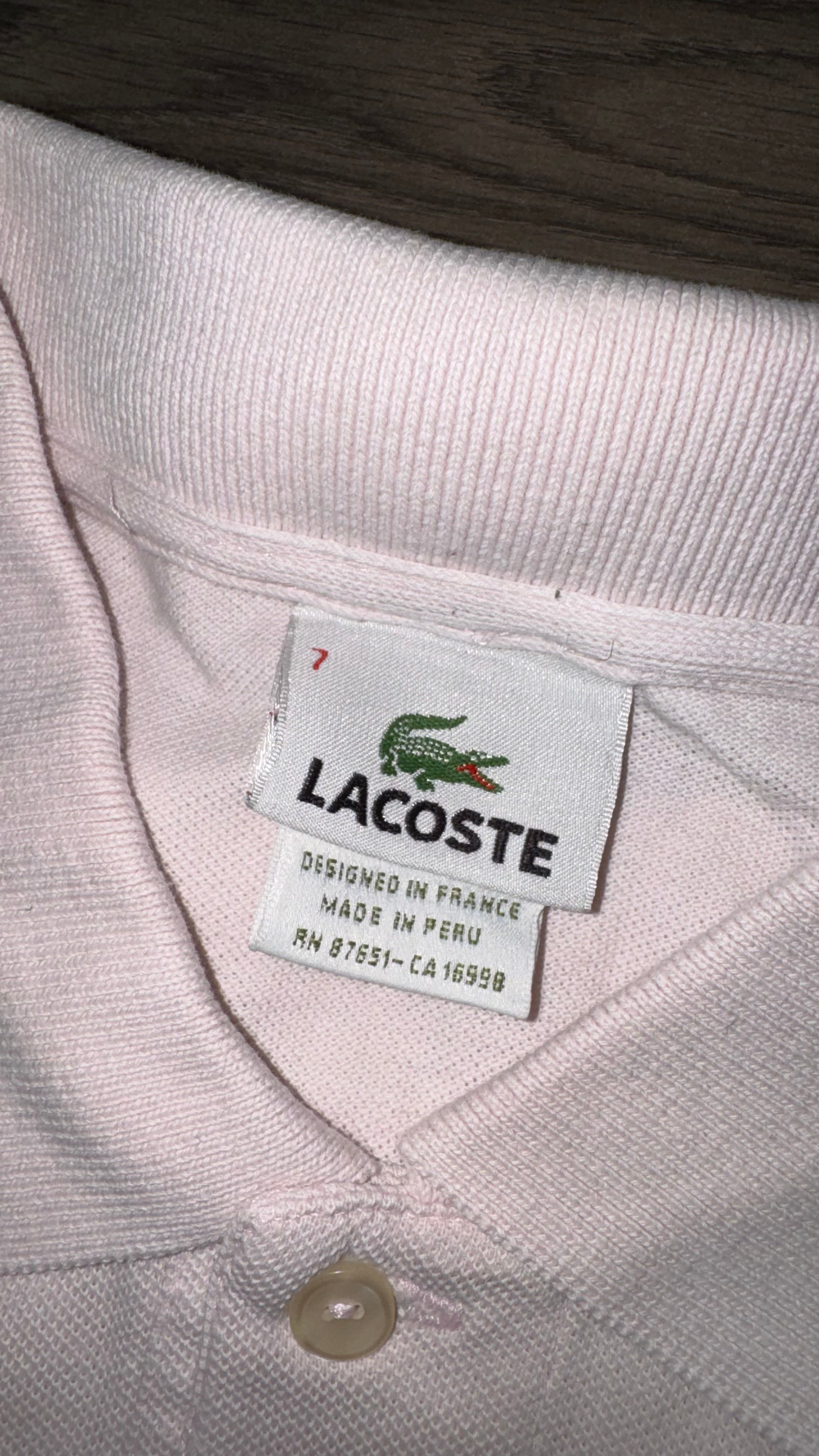 PLAYERA LACOSTE