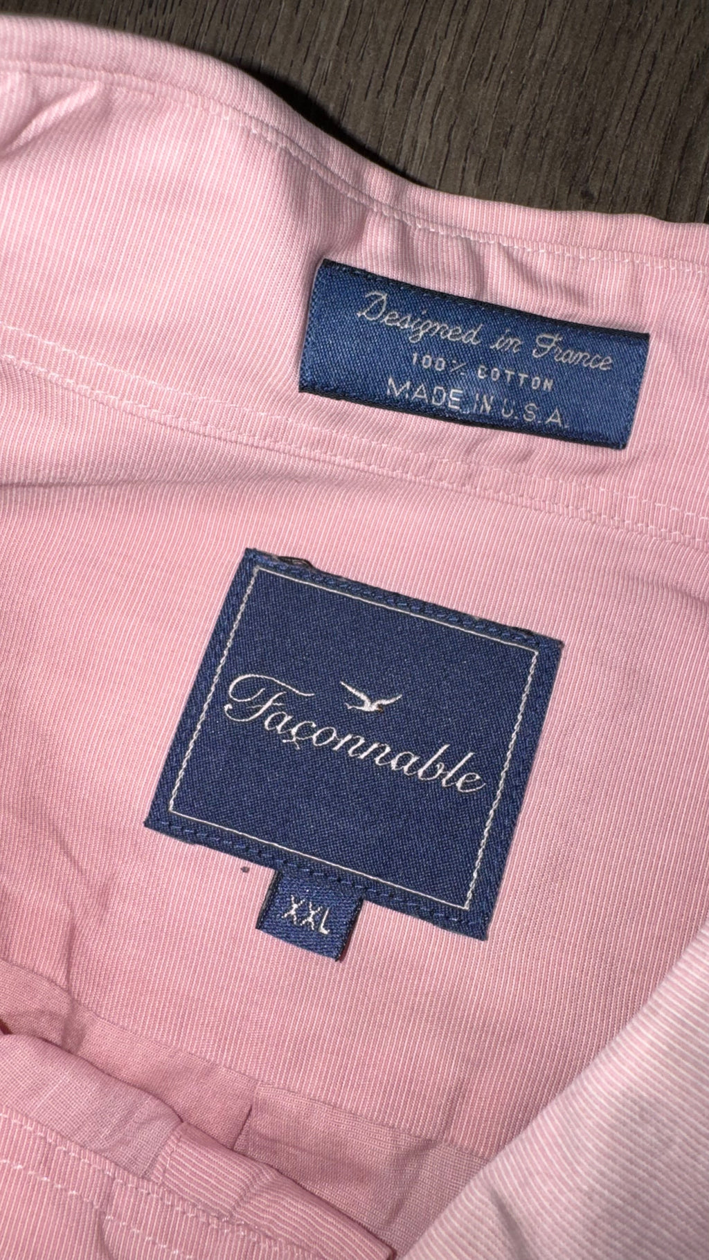 CAMISA FACONNABLE